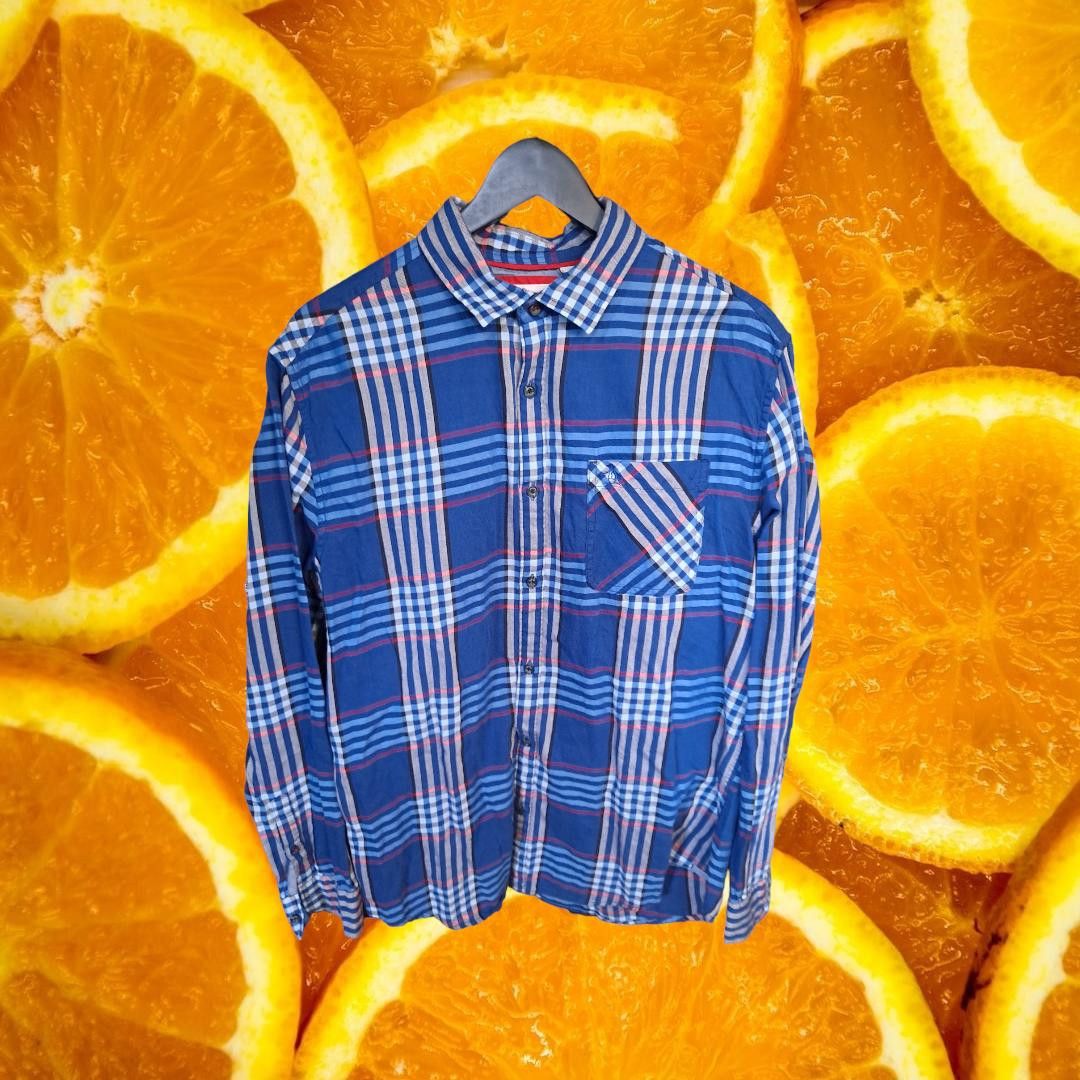 Other Penguin by Munsingwear Blue, White and Red Plaid Size Large Size US L / EU 52-54 / 3 - 1 Thumbnail