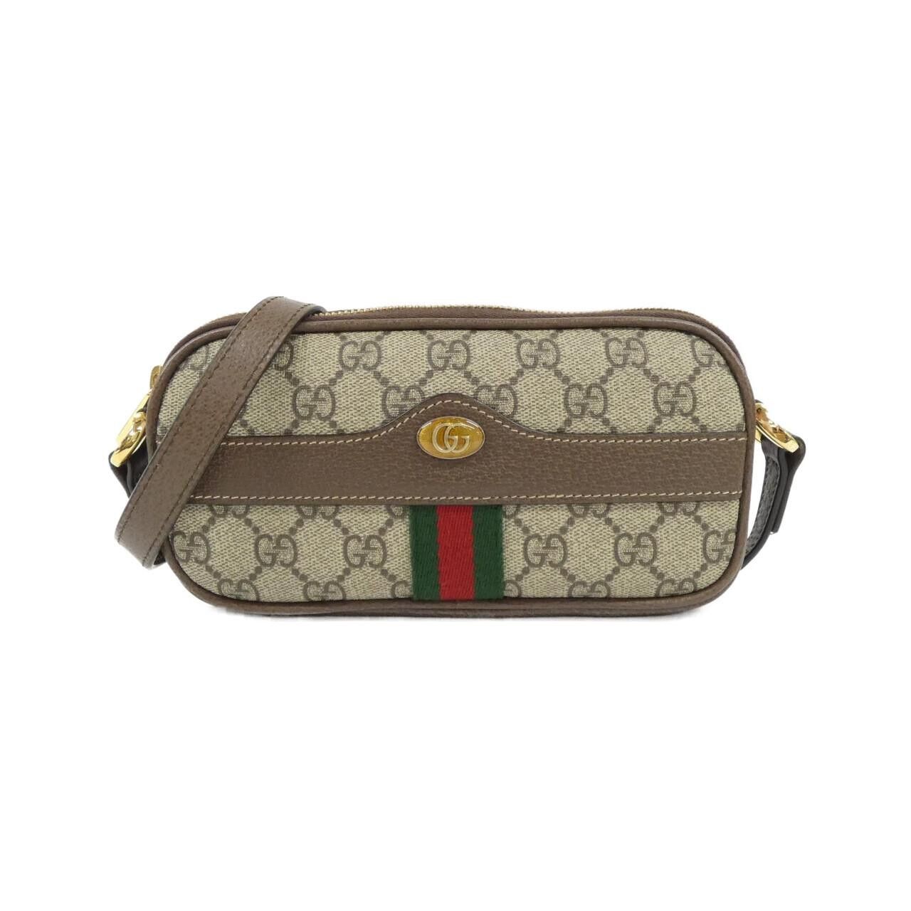 Gucci Gucci Ophidia GG Supreme Canvas Shoulder Bag Textile Shoulder Bag 598664 96Iws Duty Free For Usa in Brown, Women's