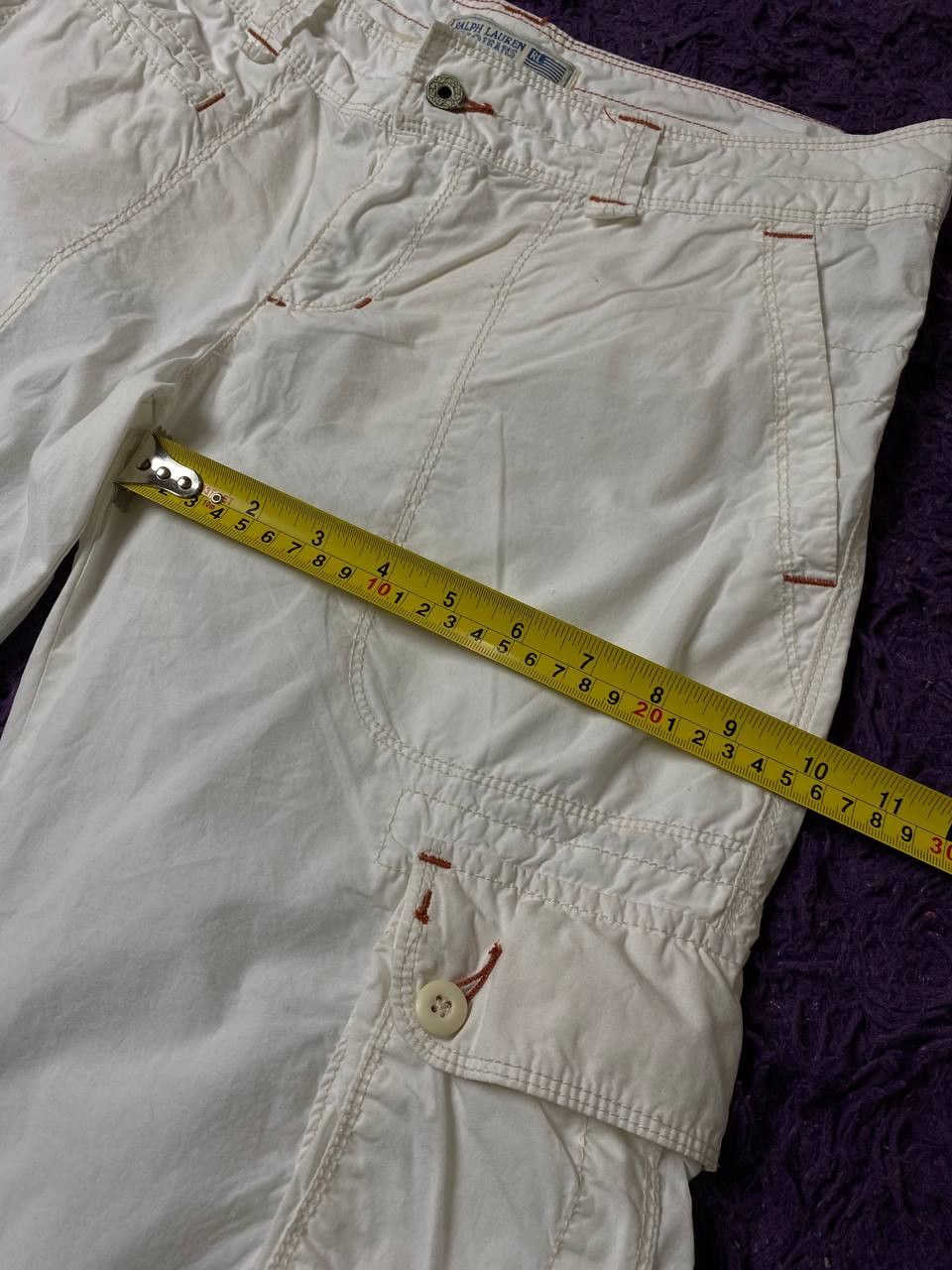 Polo Ralph Lauren Polo Jeans Company Ralph Lauren White Shorts Size 28" / US 6 / IT 42 - 8 Thumbnail
