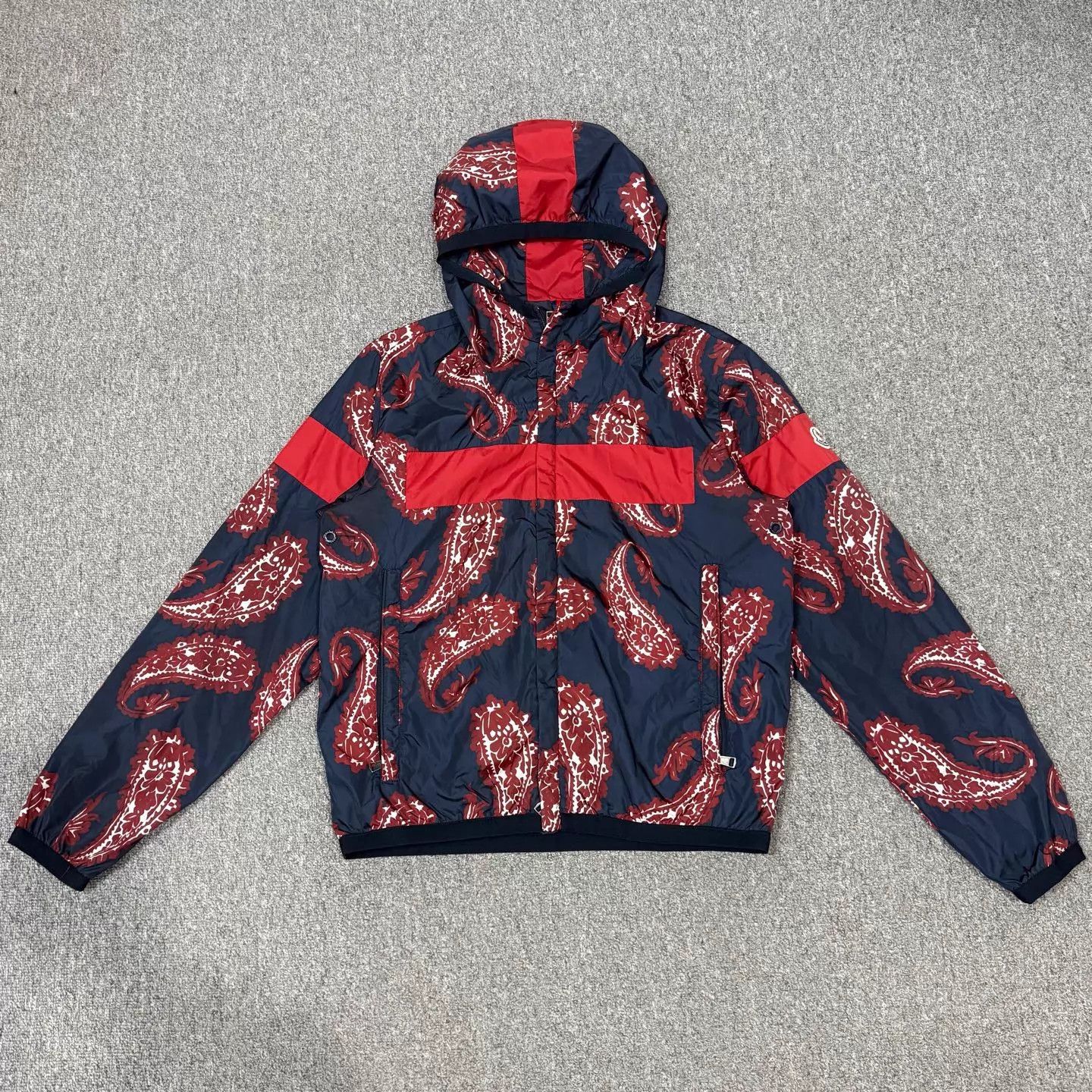 Moncler Moncler Color Blocked Nylon Jacket Size 3 99 New Size US L / EU 52-54 / 3 - 1 Thumbnail