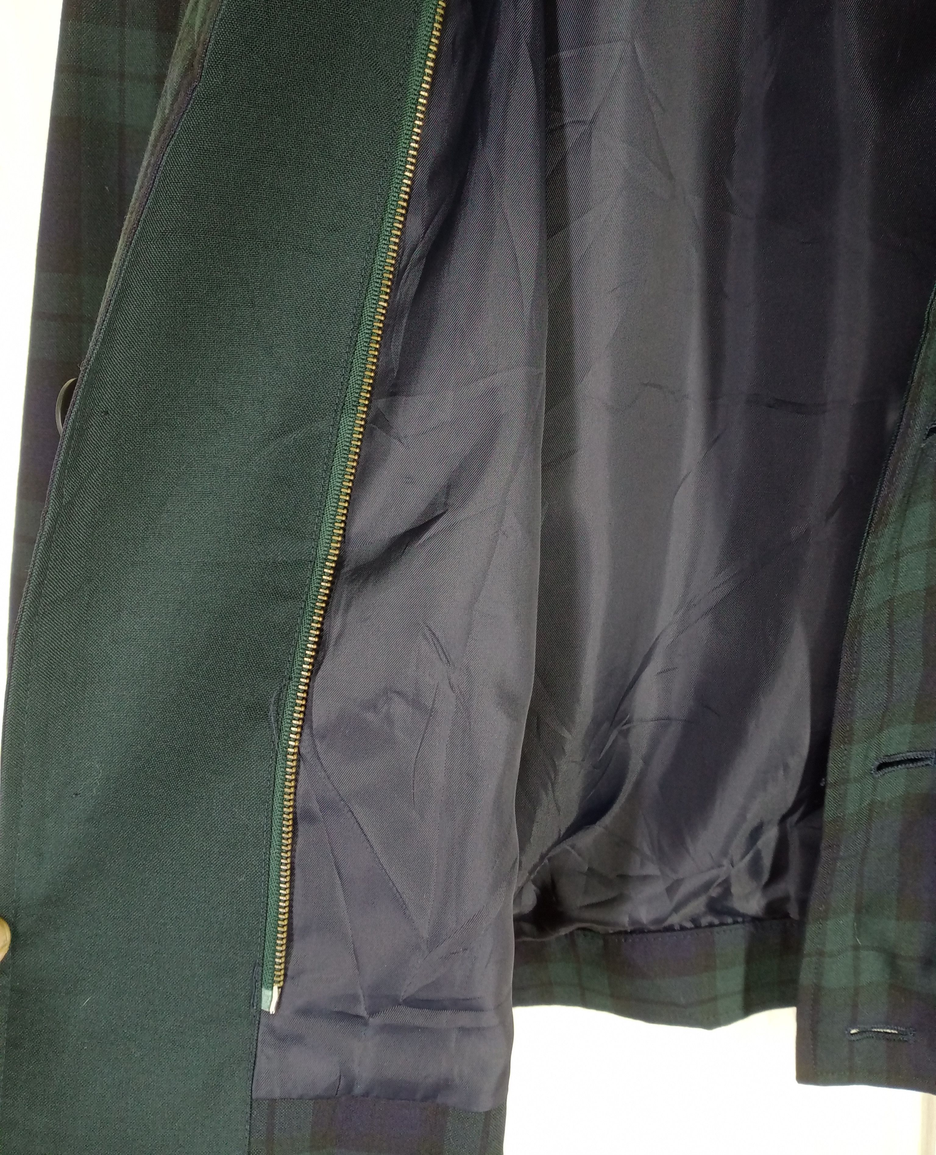 Issey Miyake RARE VINTAGE 90S ISSEY MIYAKE DESIGN STUDIO CHECKERED JACKET Size US M / EU 48-50 / 2 - 5 Thumbnail