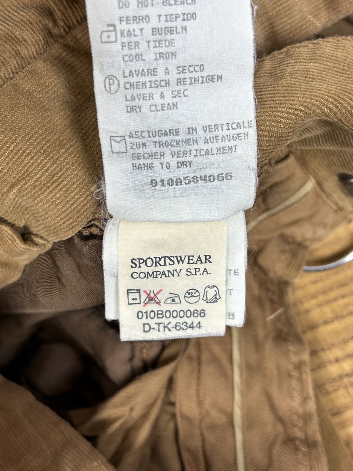 C.P. Company 90s Vintage CP Company AW97 Corduroy Trousers Pants 50 Size US 34 / EU 50 - 11 Thumbnail