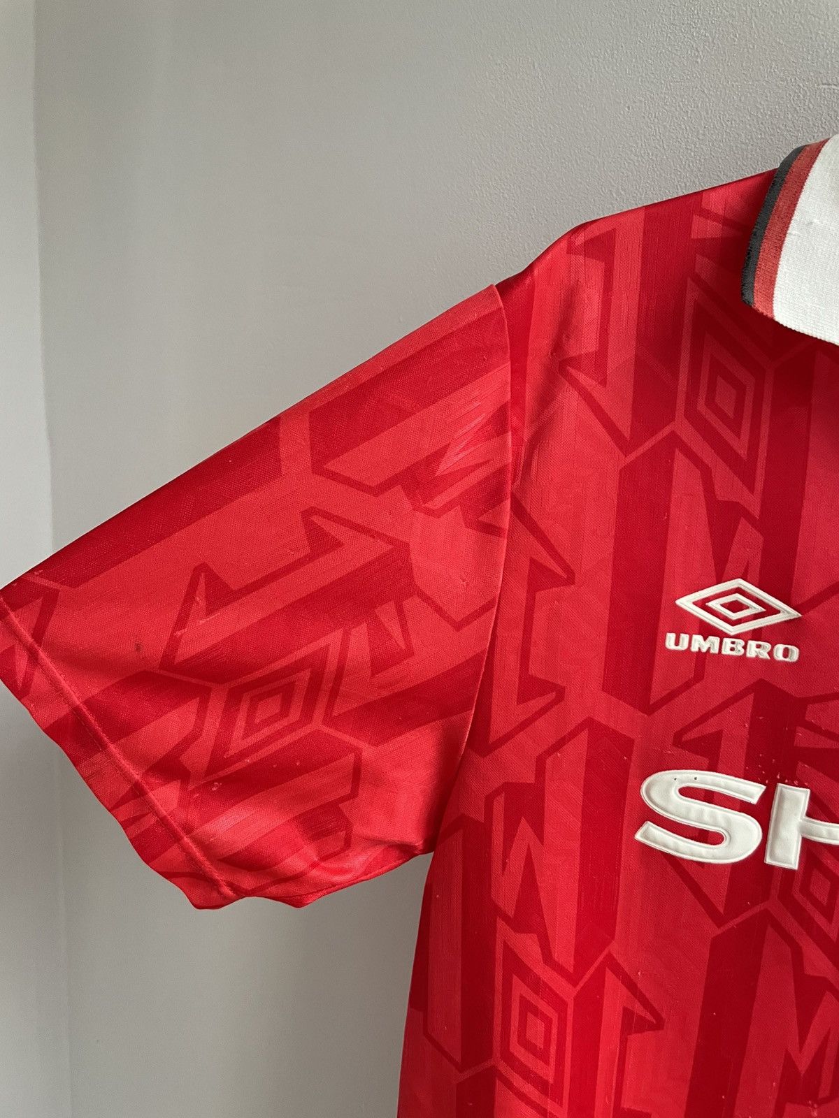 Umbro Manchester United 1992 1993 1994 Shirt Footbal Soccer Jersey Size US L / EU 52-54 / 3 - 3 Thumbnail
