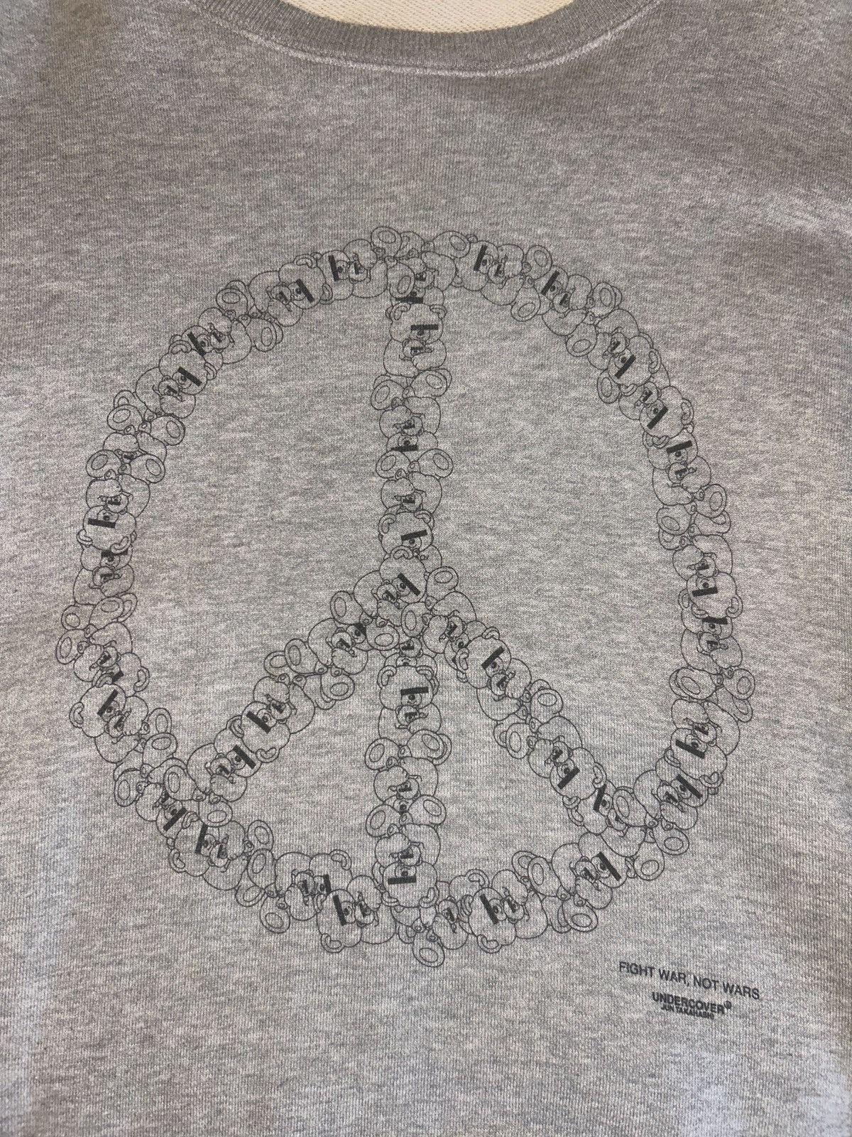 Undercover Undercover ‘Fight War’ Sweatshirt Size US XL / EU 56 / 4 - 2 Thumbnail