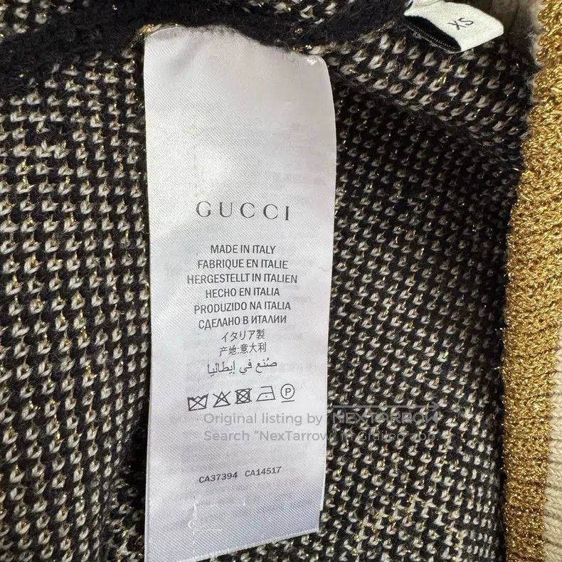 Gucci Gucci SizeXS Old Flower Double G Full Printed Wool Skirt Size 42" / US 20 - 4 Thumbnail