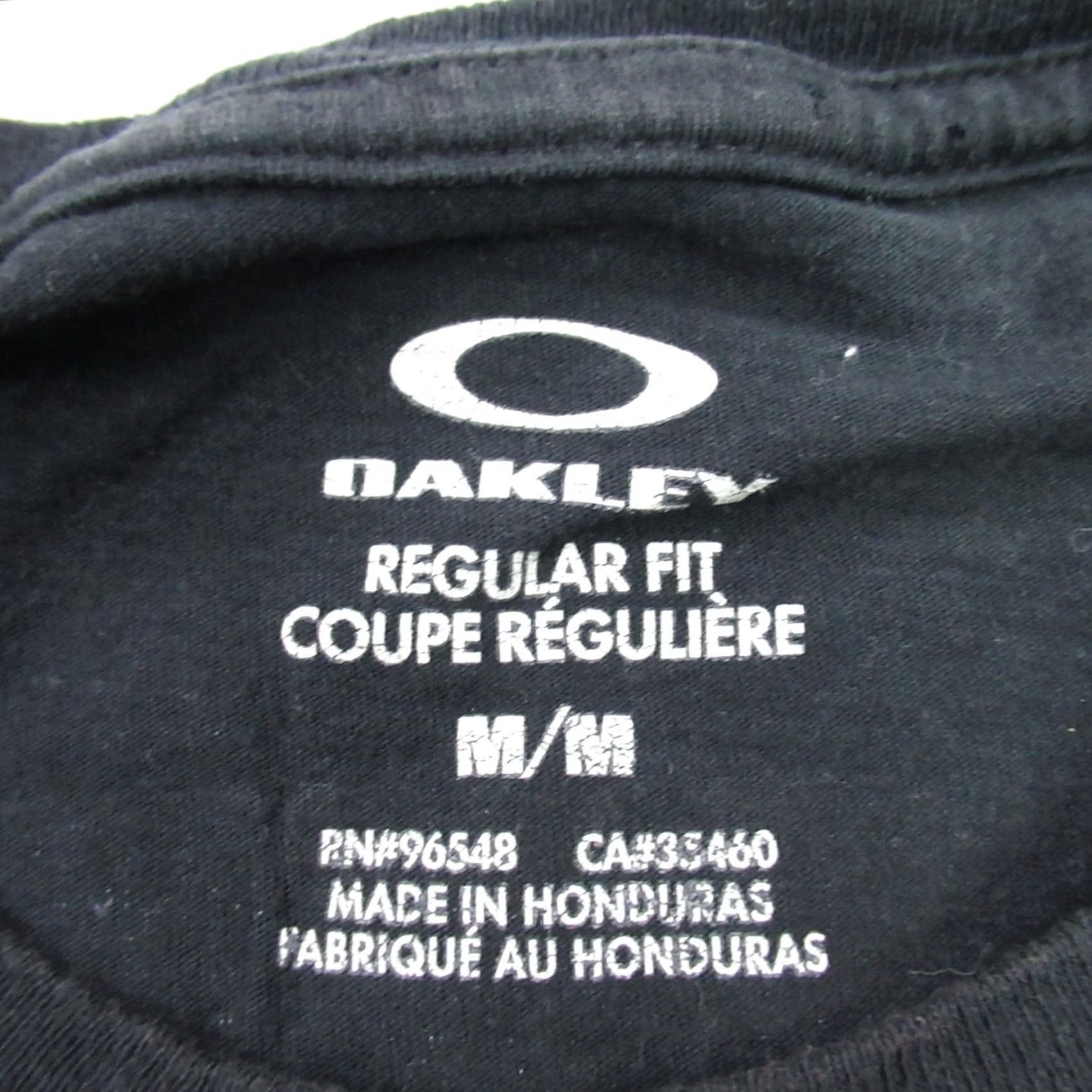 Oakley Oakley Shirt Mens Medium Black Short Sleeve Regular Fit Casual Lightweight Mens Regular Black Oakley Shirt Size US M / EU 48-50 / 2 - 3 Thumbnail