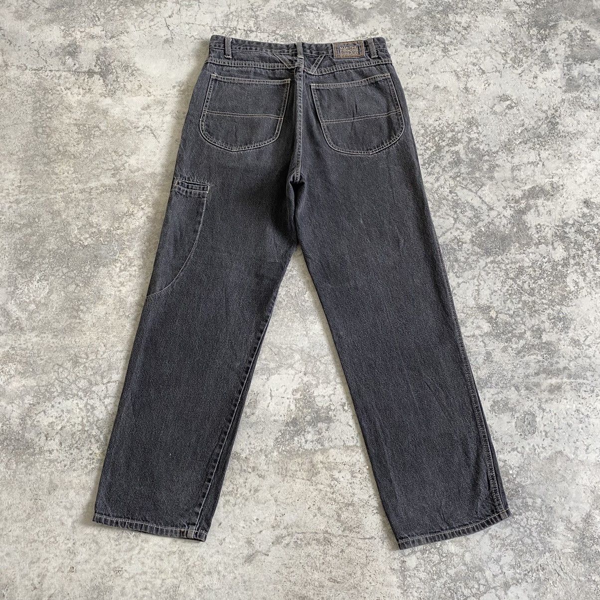 Marithe + Francois Girbaud 2000’s MFG Relaxed Fit Ash Grey Work Denim Jeans Size US 32 / EU 48 - 12 Thumbnail