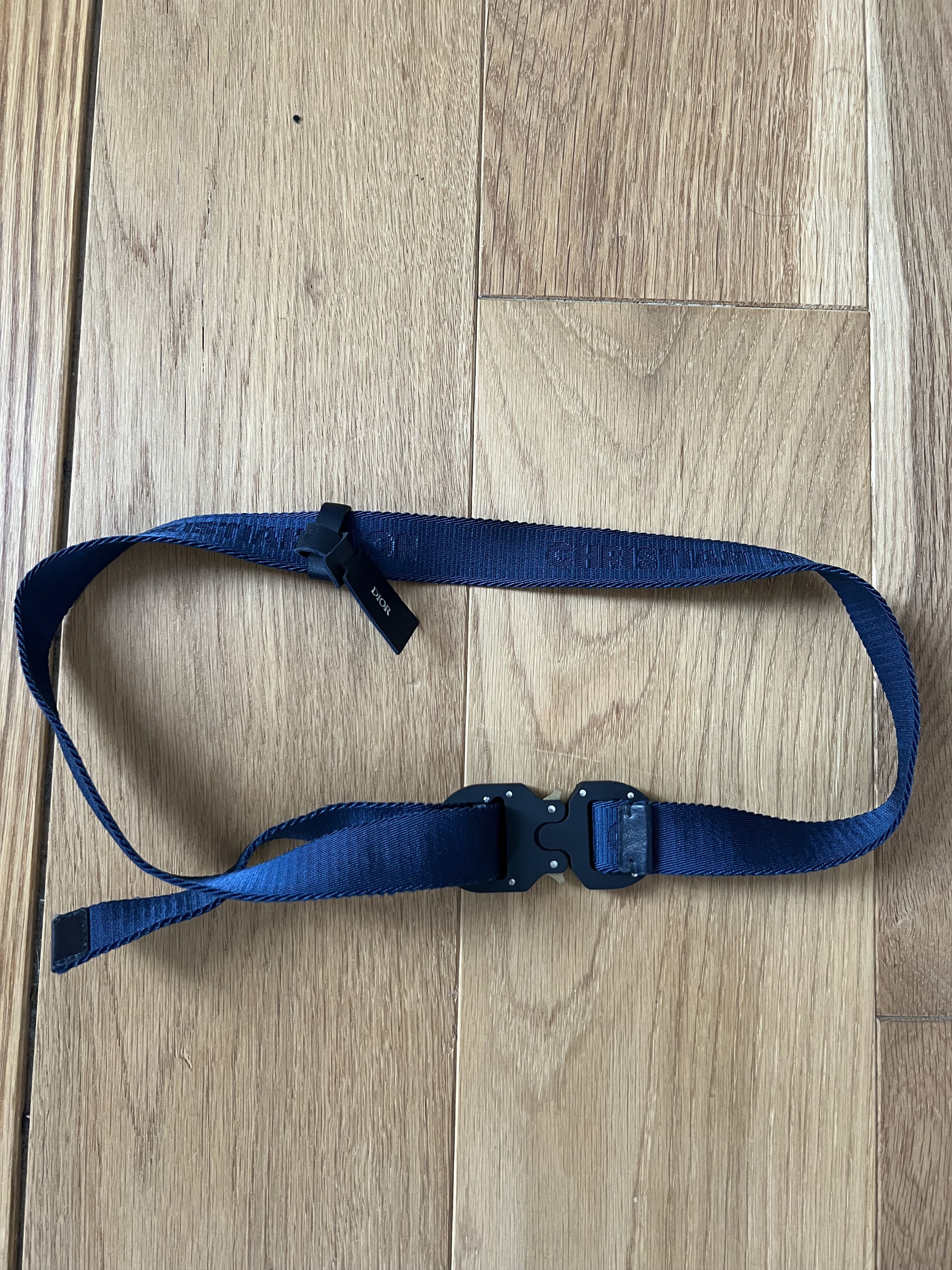 Dior Dior Homme PF19/Hajime Sorayama Gabardine Rollercoaster Belt Size 34 - 5 Thumbnail