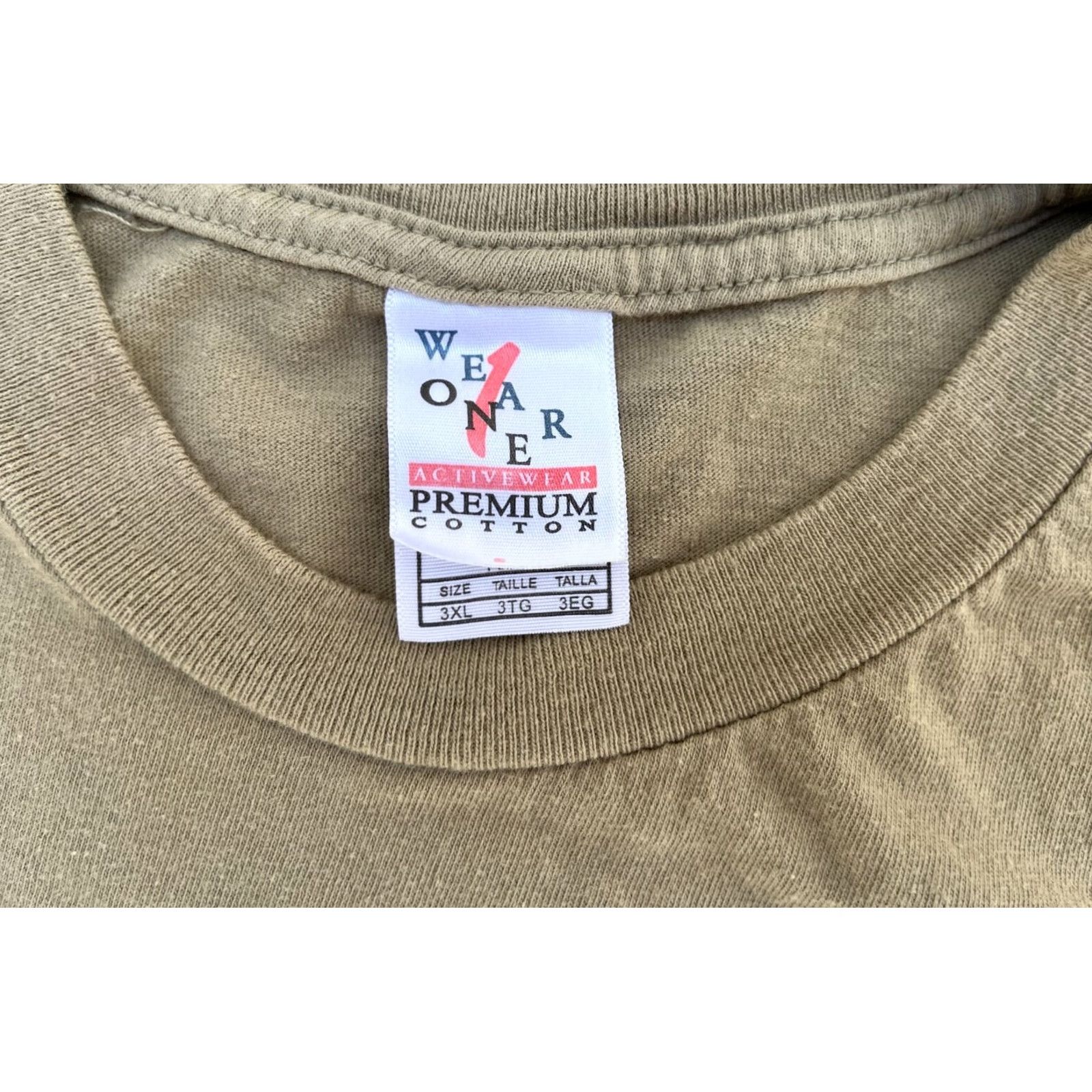 Vintage VINTAGE Men's T-Shirt Obama We Still Have The Dream 2008 3XL Beige Cotton USA Crew Neck Short Sleeve VINTAGE Size US XXL / EU 58 / 5 - 5 Thumbnail