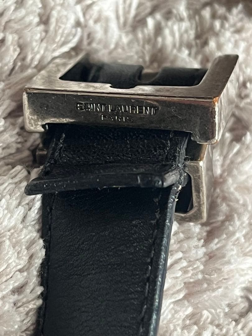 Saint Laurent Paris SLP Narrow Belt Size ONE SIZE - 3 Thumbnail