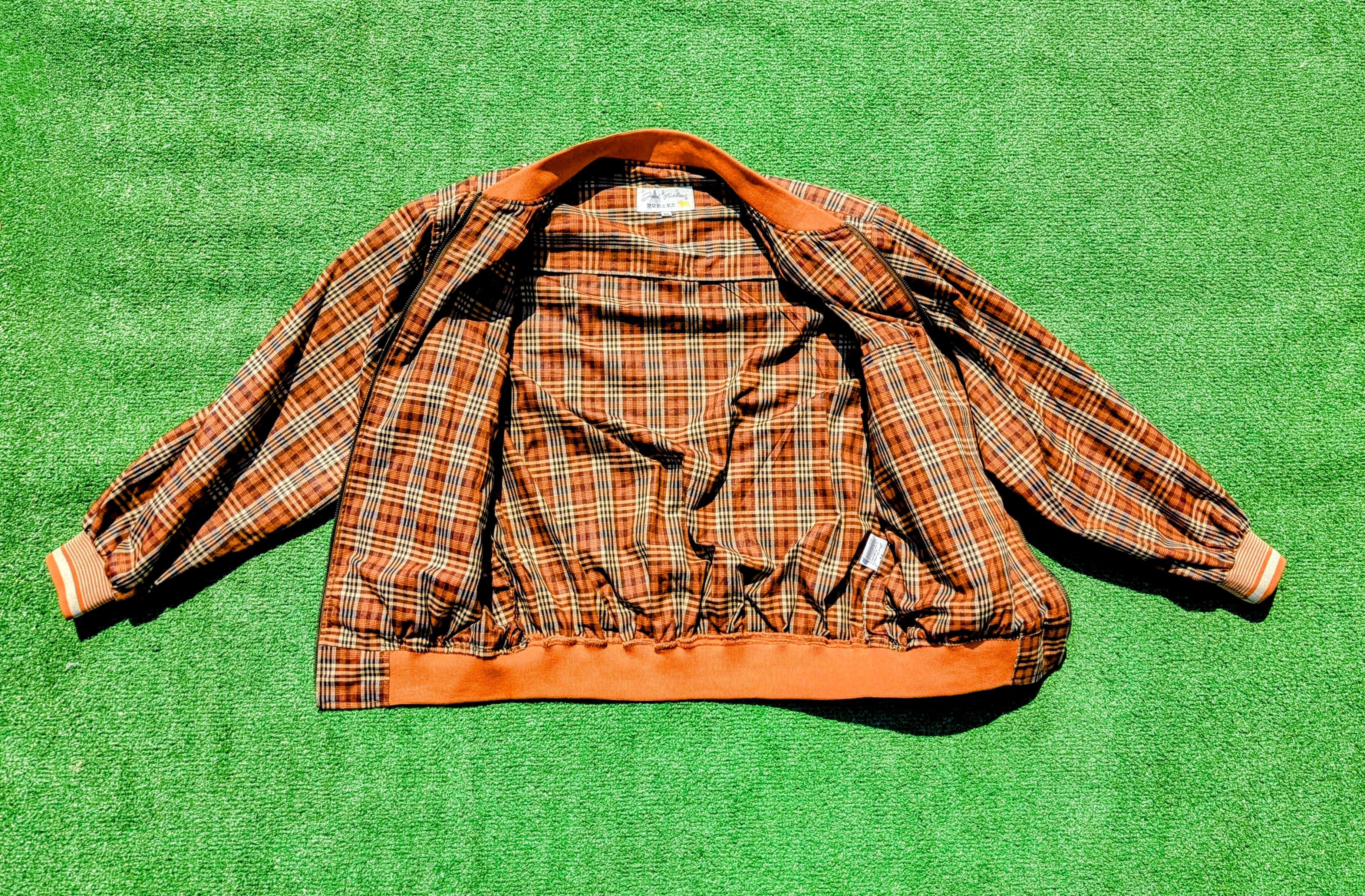 Other VTG 1990 Jack Nicklaus Plaid Burnt Orange Golf Jacket Size US M / EU 48-50 / 2 - 5 Thumbnail