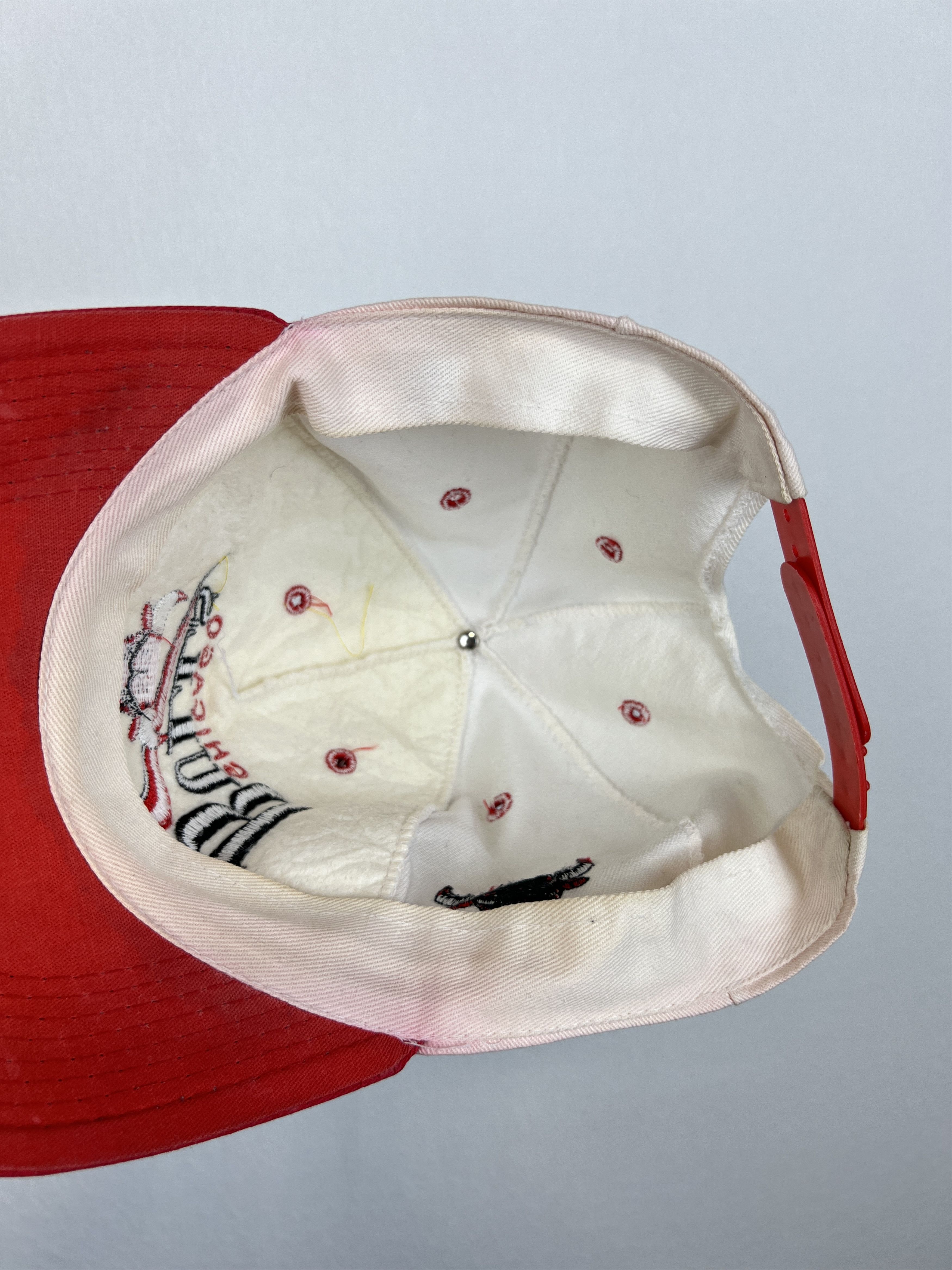 Vintage Vintage 90's Chicago Bulls Cap Hat Snapback NBA Rare Jordan Size ONE SIZE - 9 Thumbnail