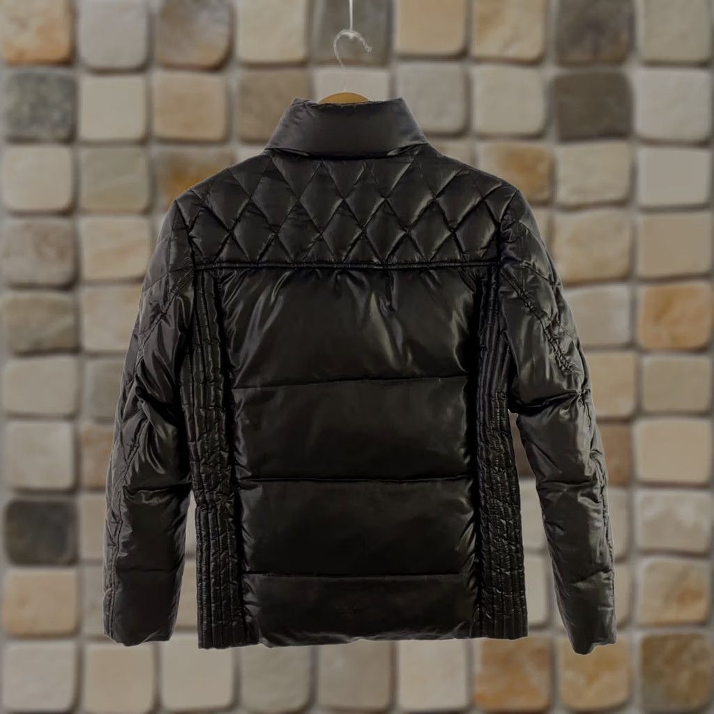 Vintage MONSIEUR NICOLE Puffer Down Jacket Black Feather Men's Size 46 Jacket Mens Black 90s 80s Designer Size US S / EU 44-46 / 1 - 1 Thumbnail