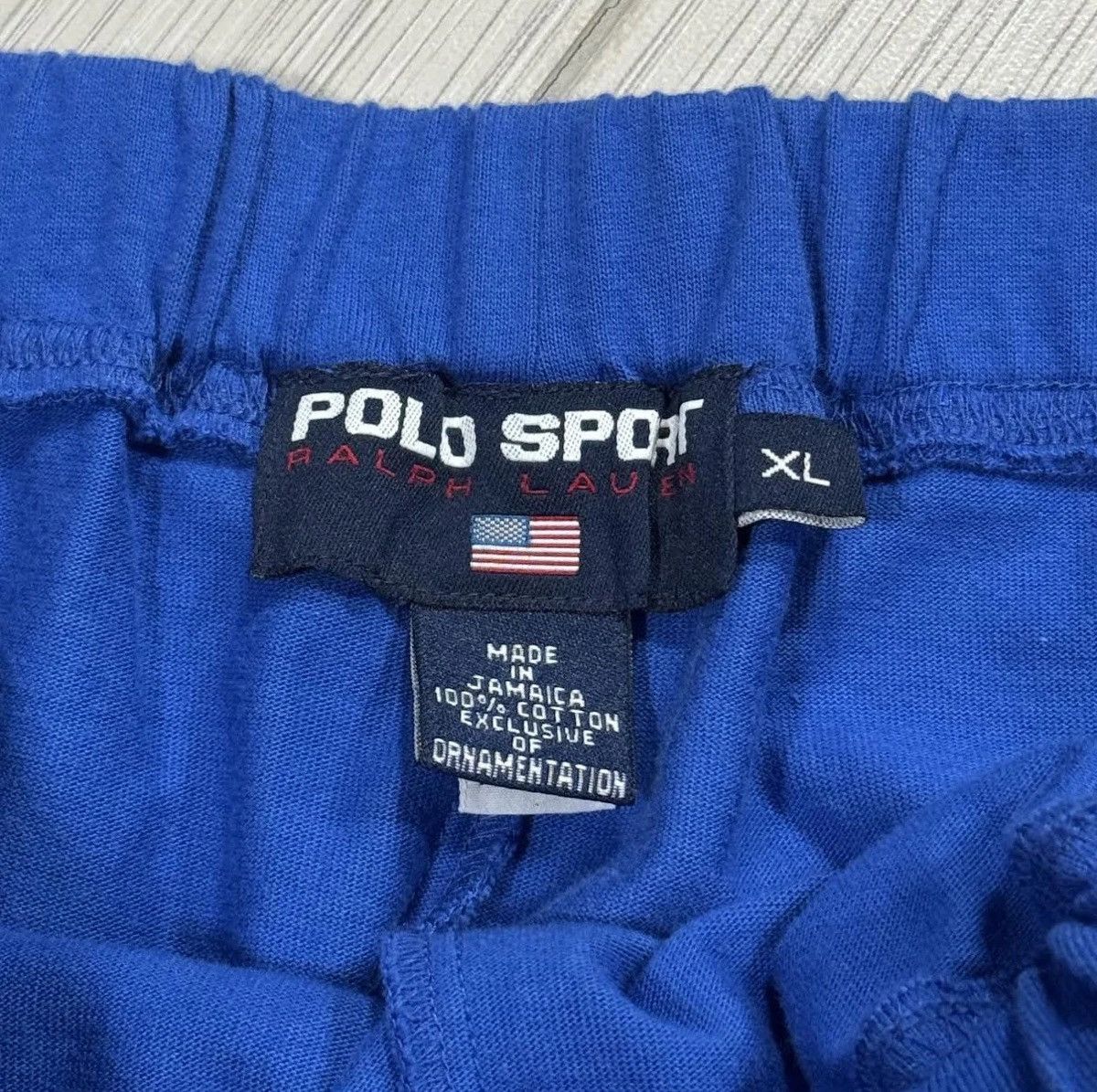 Polo Ralph Lauren Vintage Polo Sport Ralph Lauren Sweat Shorts (Size XL) Size US 36 / EU 52 - 2 Thumbnail