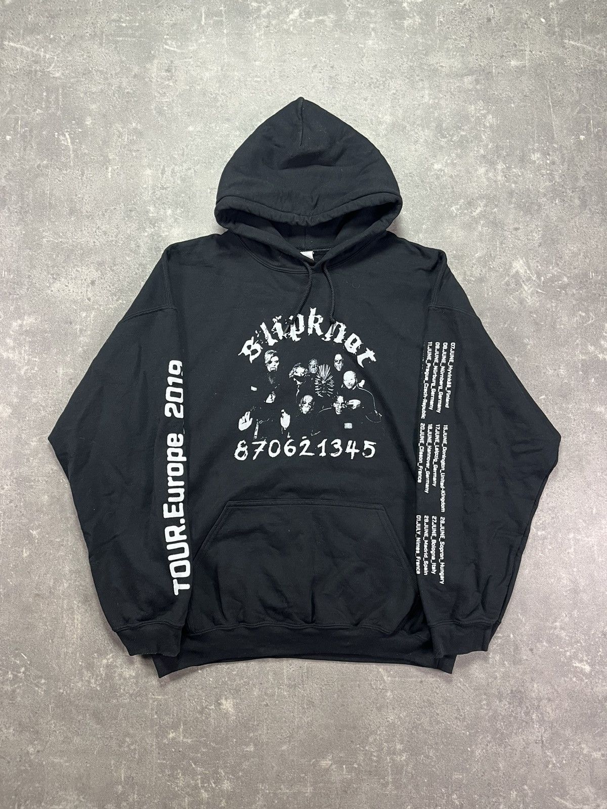 Slipknot Slipknot 2019 Europe Tour Printed Hoodie XL Metal Rock Band Size US XL / EU 56 / 4 - 1 Thumbnail