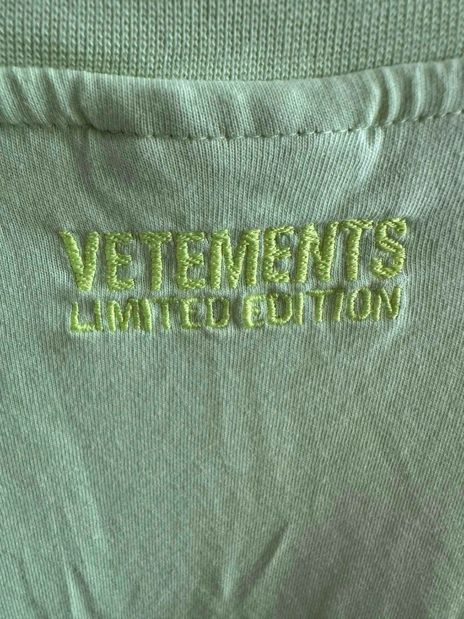 Vetements T SHIRT VETEMENS Size US M / EU 48-50 / 2 - 2 Thumbnail