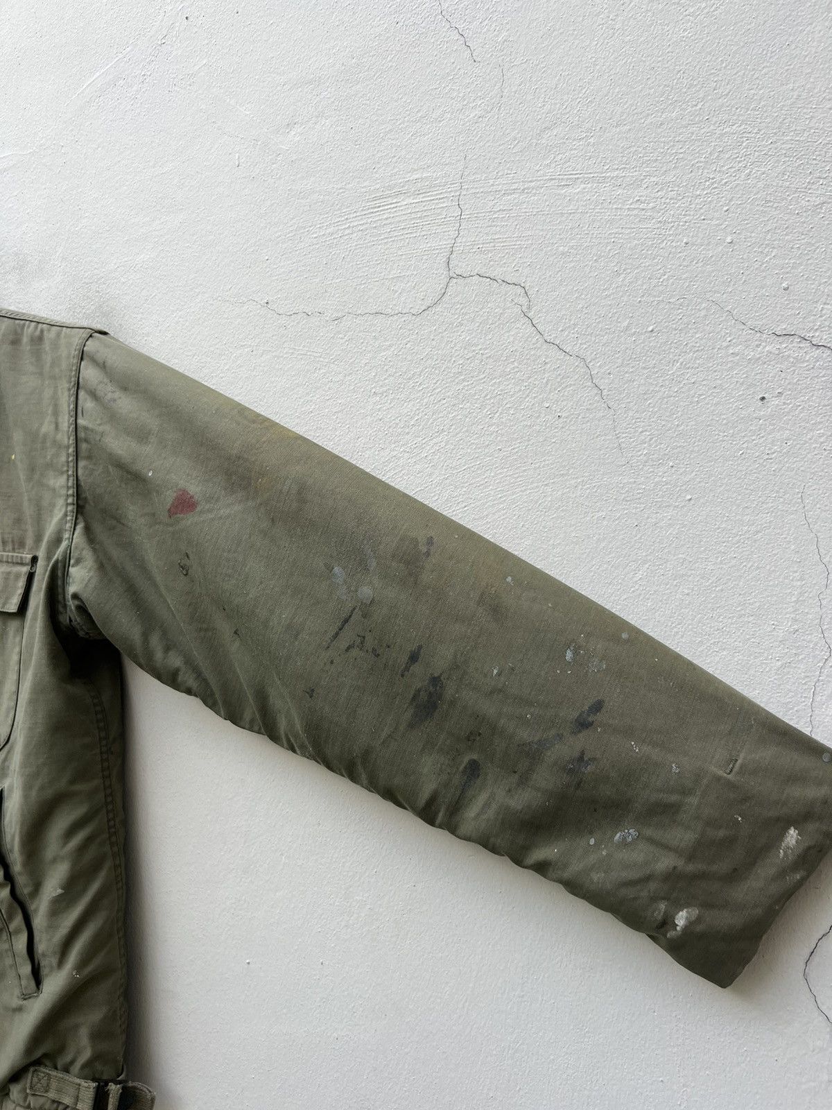 Vintage VTG Trashed US Navy Permeable A-2 Cold Weather Deck Jack Size US M / EU 48-50 / 2 - 8 Thumbnail