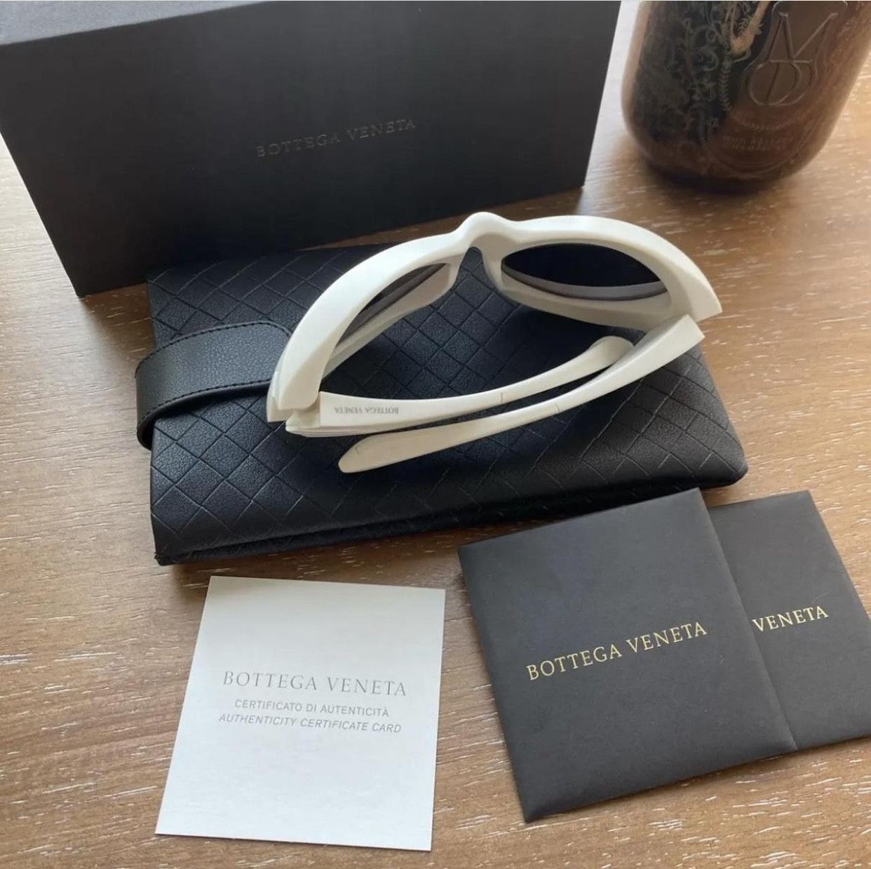 Bottega Veneta Bottega Veneta Cyclops Sunglasses Mirrored oval fw20 Size ONE SIZE - 2 Thumbnail