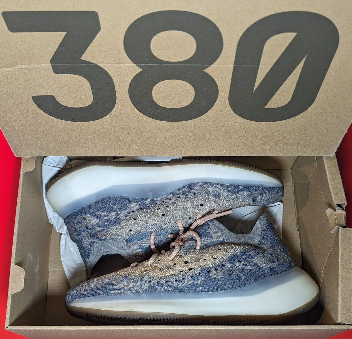 Yeezy Size 10.5 - adidas Yeezy Boost 380 Mist Non-Reflective Size US 10.5 / EU 43-44 - 8 Thumbnail