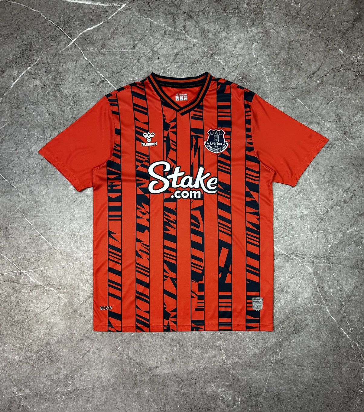 Hummel 2022 2023 Everton Pre Match Training Hummel Soccer Jersey FC Size US L / EU 52-54 / 3 - 2 Thumbnail