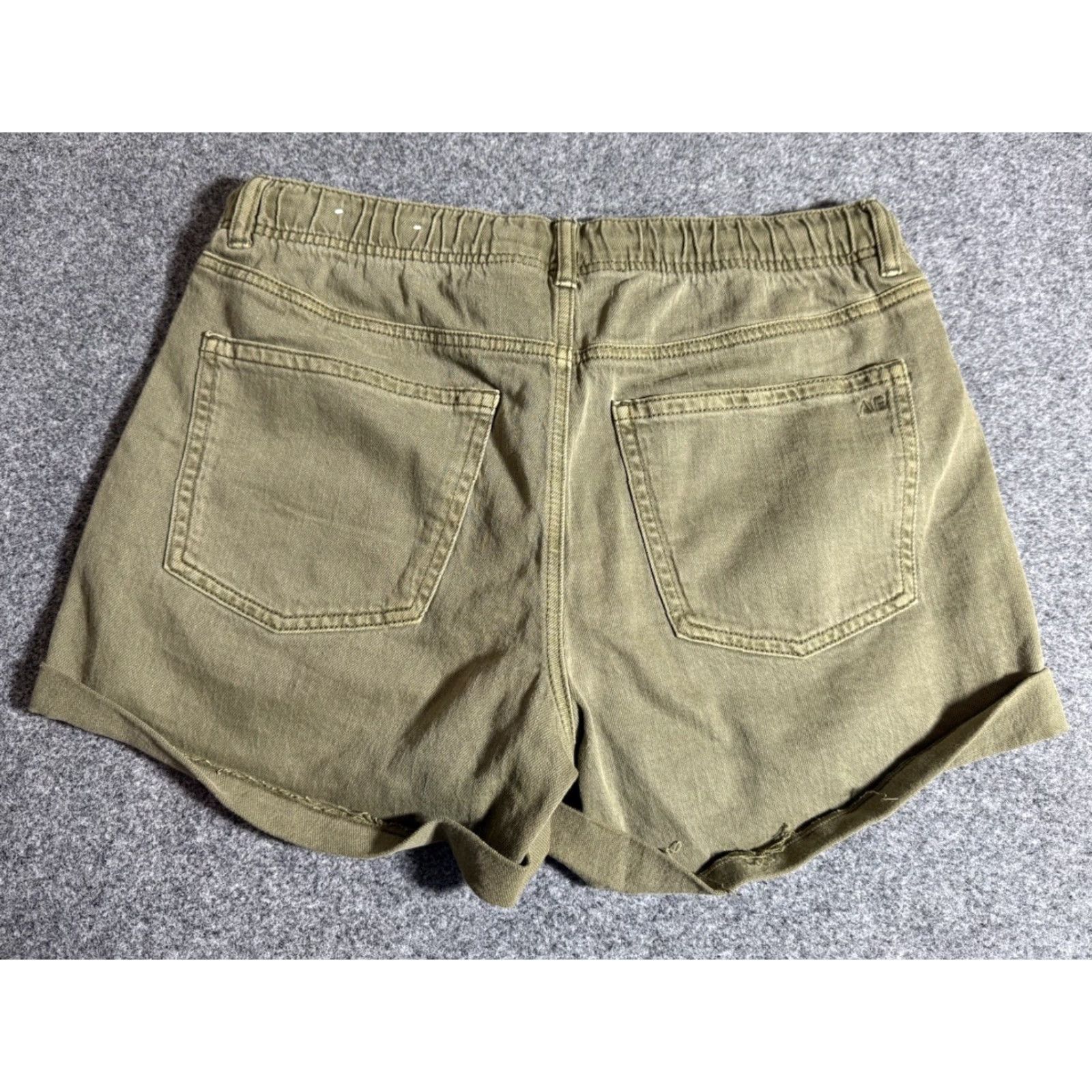 Vintage American Eagle Womens Cargo Shorts Olive Military Green NWT Sz 8 Size 30" / US 8 / IT 44 - 2 Thumbnail