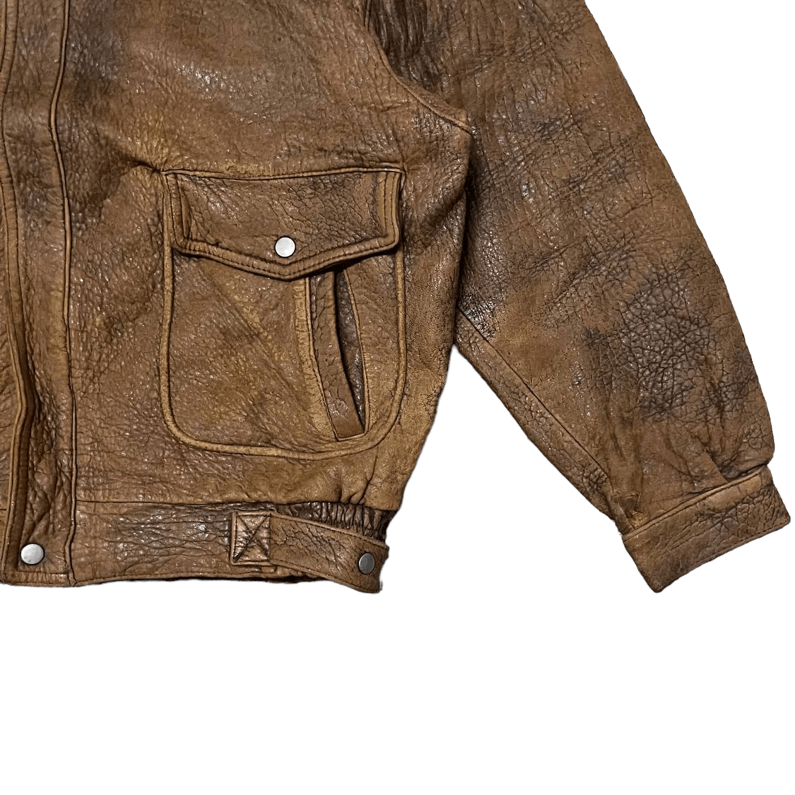 Japanese Brand Vintage Japanese Brand Leather Jacket Size US L / EU 52-54 / 3 - 4 Thumbnail