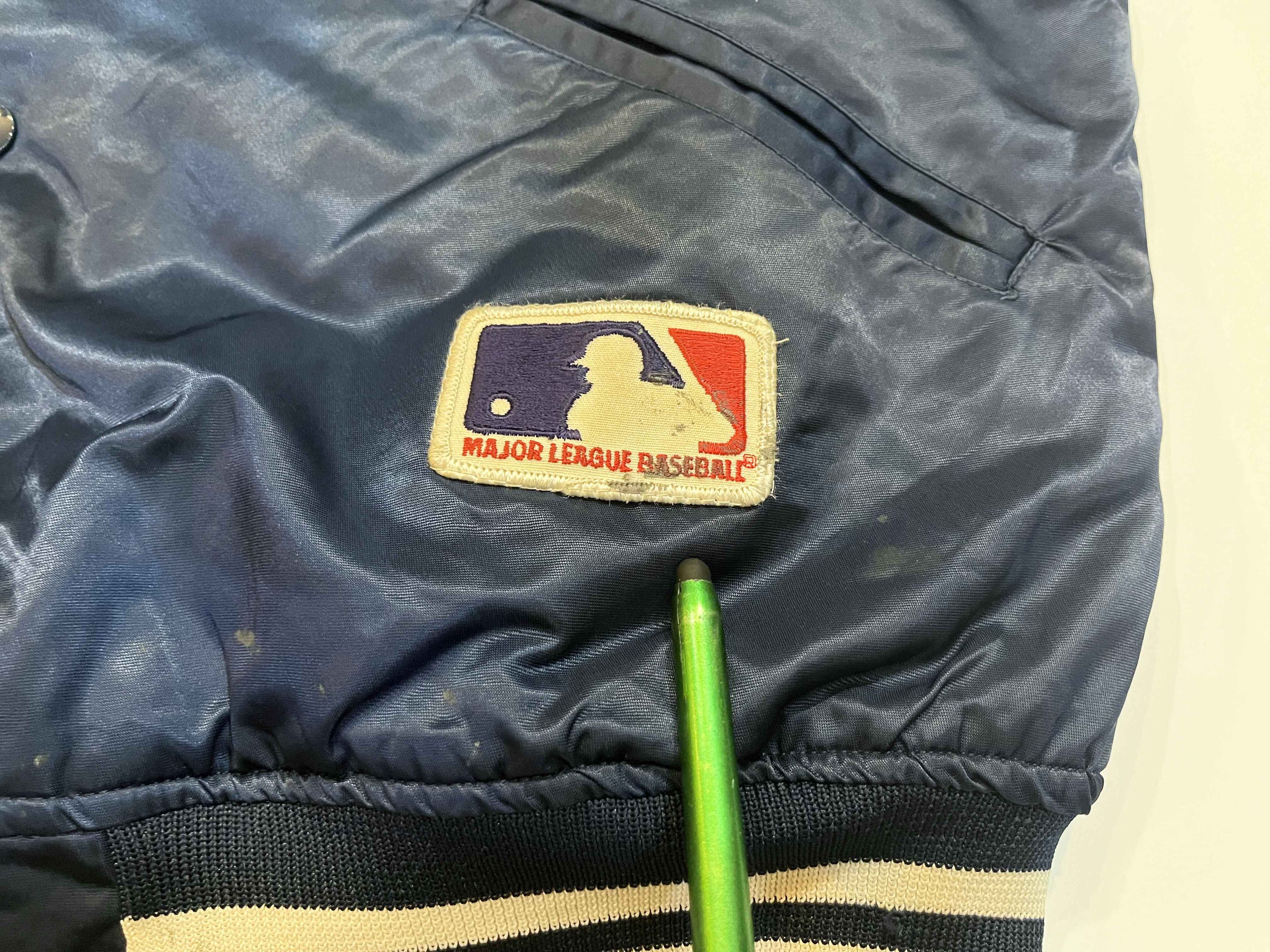 MLB × New York Yankees × Vintage Vintage Felco MLB New York Yankees Bomber Satin Jacket Size US M / EU 48-50 / 2 - 8 Thumbnail