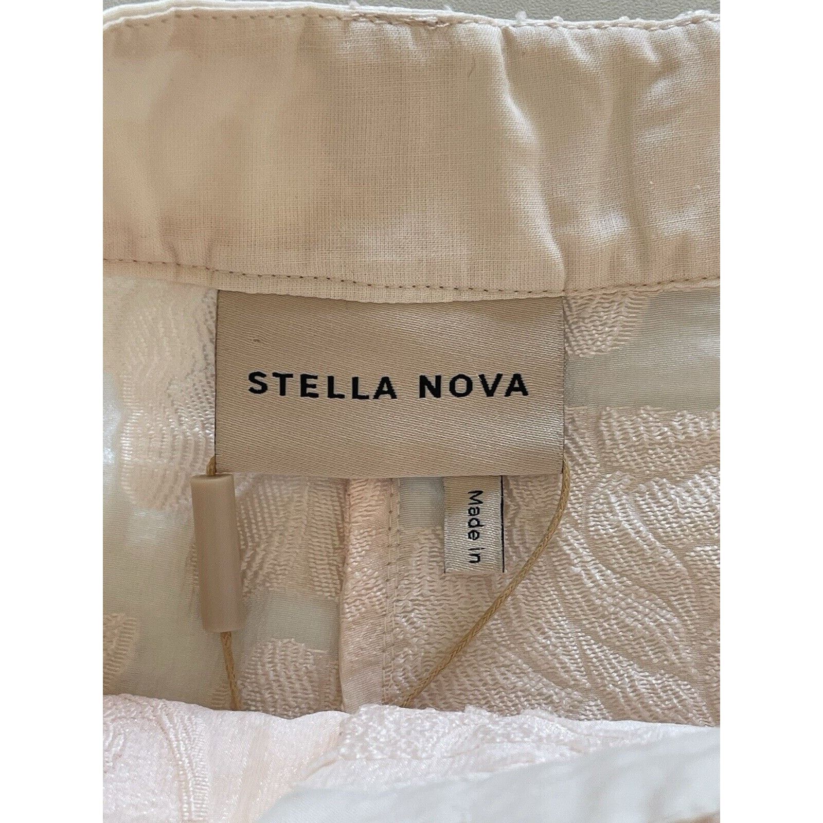Anthropologie Stella Nova Anthropologie Jill Jacquard Pants Floral Size 2 Size 26" / US 2 / IT 38 - 10 Thumbnail