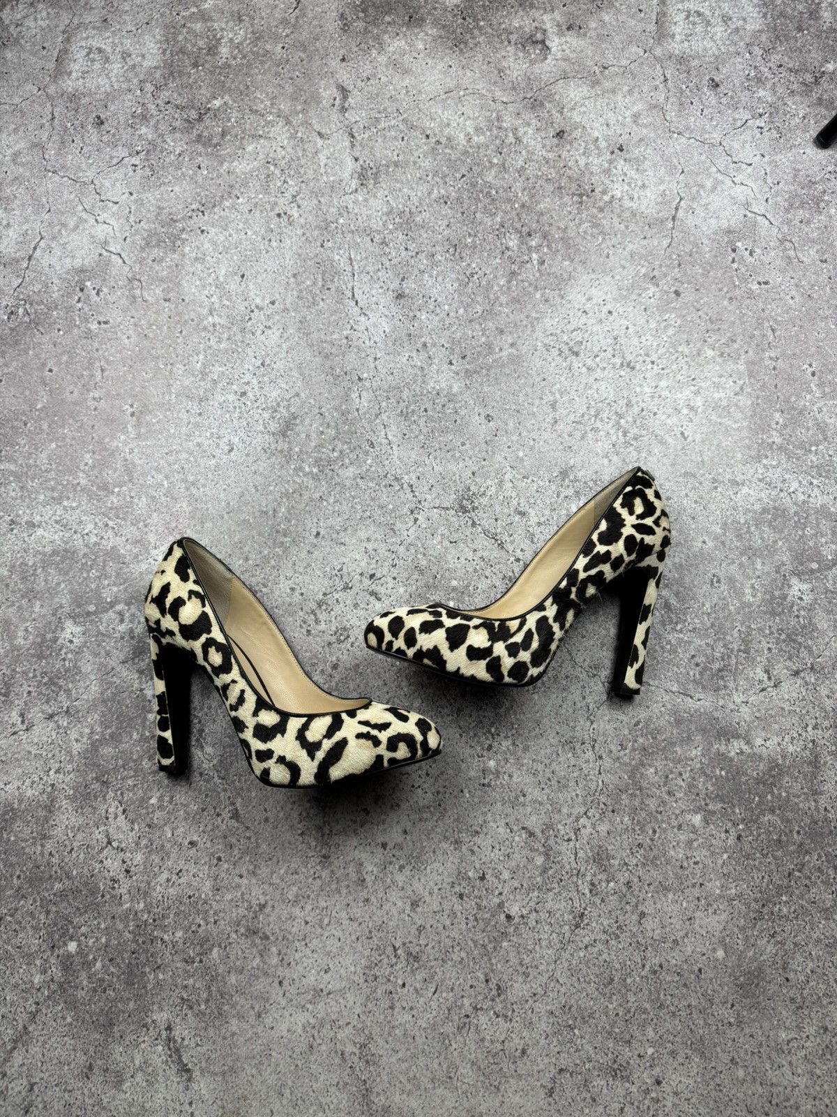 Guess Avant Garde Japanesse Leopard Printed Hells Y2K Boots 00’s Size US 7 / IT 37 - 1 Thumbnail
