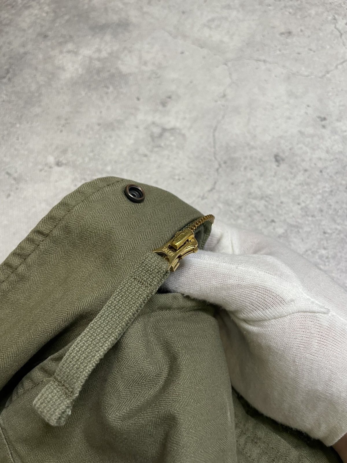 Polo Ralph Lauren × Vintage Polo Ralph Lauren Military Army Herringbone Cotton Jacket Size US M / EU 48-50 / 2 - 11 Thumbnail