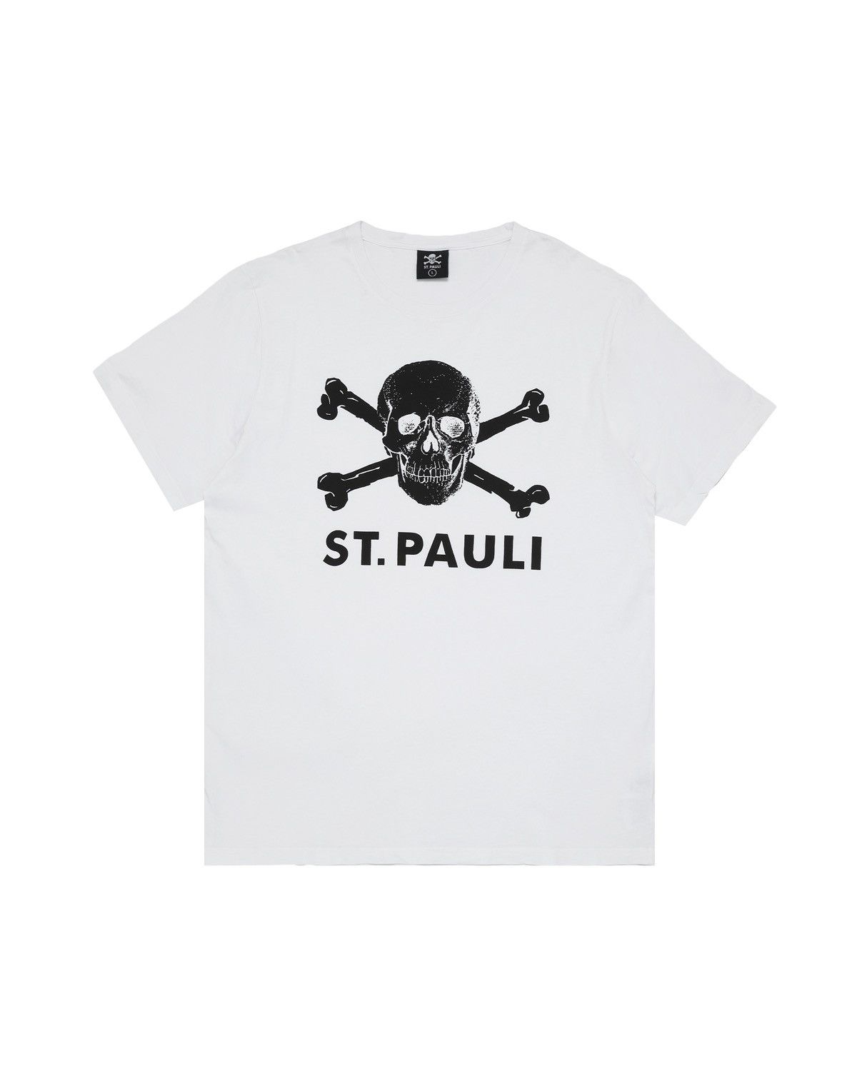 Vintage St. Pauli skull & crossbones tee, punk football fan culture Size US L / EU 52-54 / 3 - 1 Thumbnail