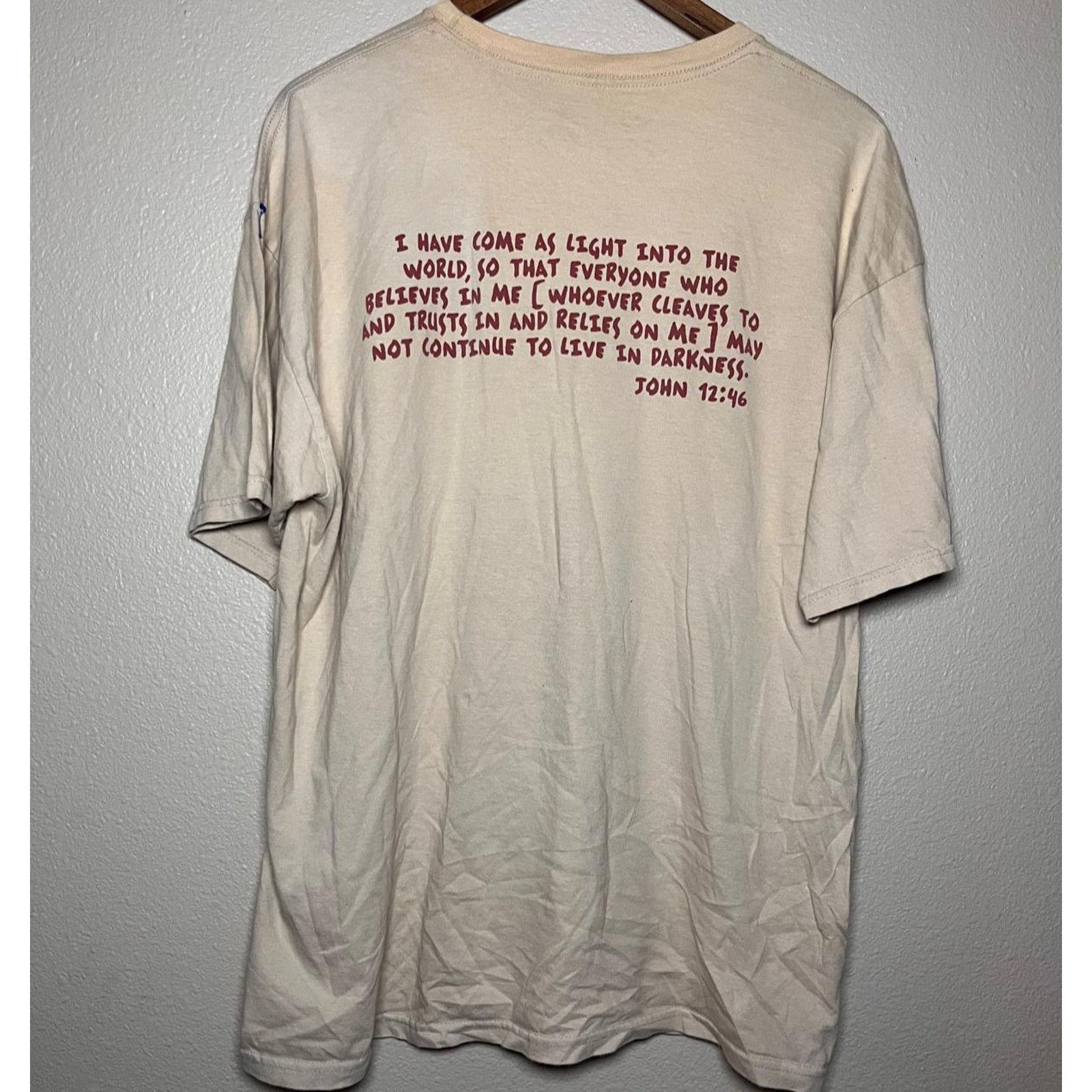 Other 🕊️ Straight Hand Graphics Christian Tee – Size XL Size US XL / EU 56 / 4 - 2 Thumbnail