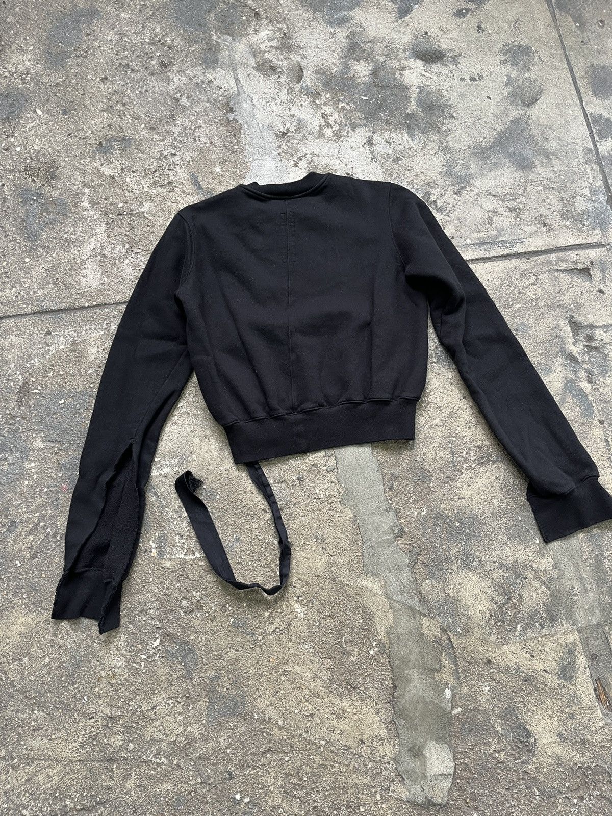 Rick Owens Rick Owens Cropped Sweatshirt (unisex) Size US M / EU 48-50 / 2 - 9 Thumbnail