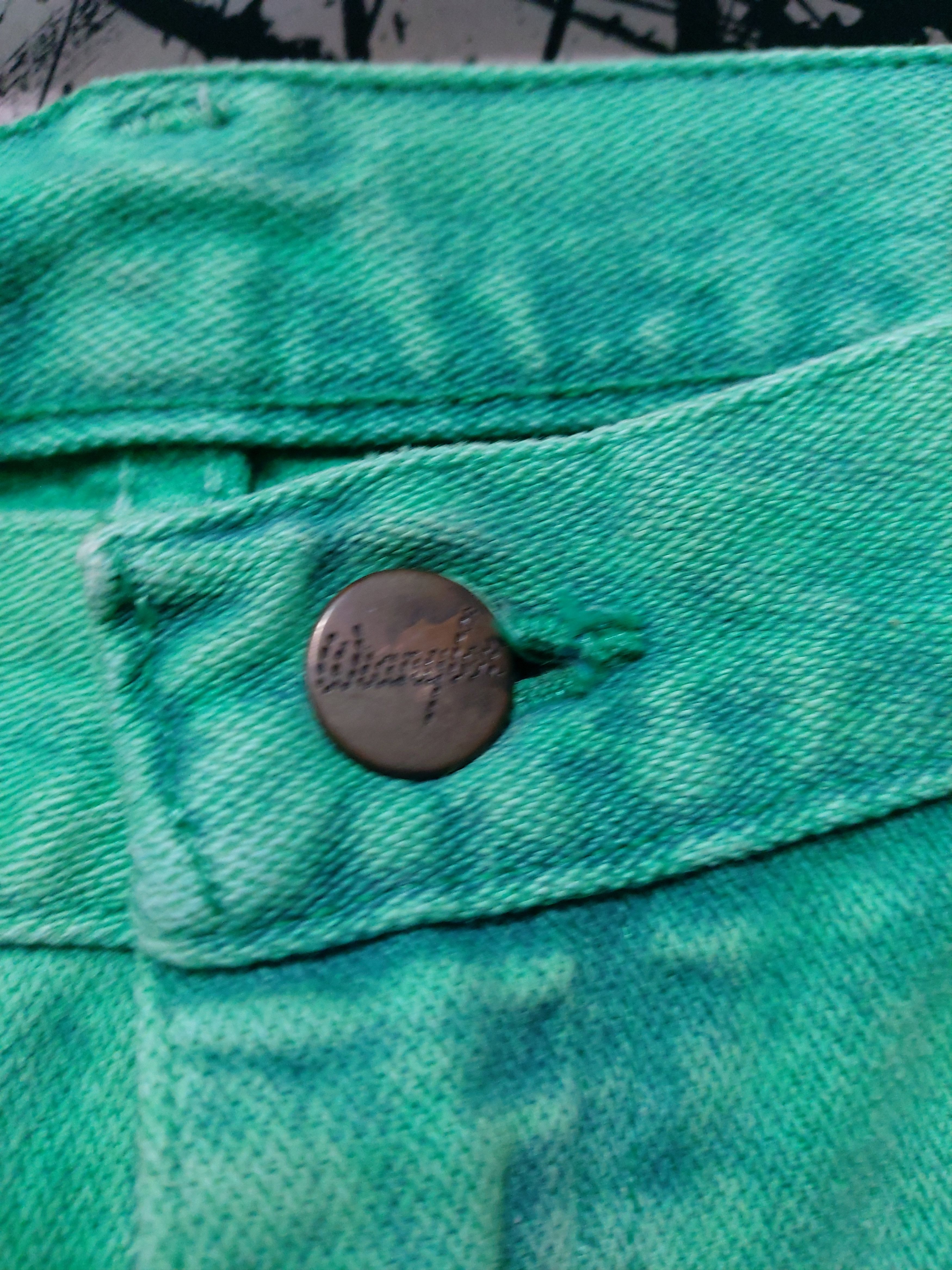 Vintage × Wrangler WRANGLER SHORT PANTS JEANS Y2K Size US 30 / EU 46 - 2 Thumbnail