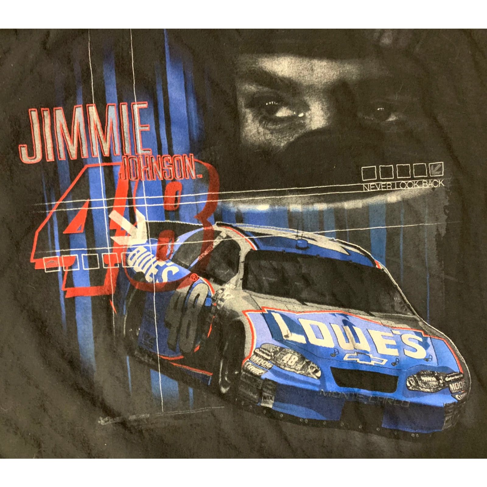 Chase Authentics Jimmie Johnson Nascar Mens T Shirt 2XL Extra Large Size US XXL / EU 58 / 5 - 2 Thumbnail