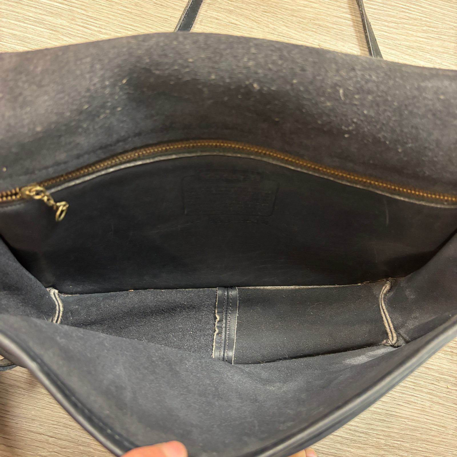 Coach × Vintage VTG Coach 933-9514 Penny Pocket Clasp Front Crossbody Bag Size ONE SIZE - 10 Thumbnail