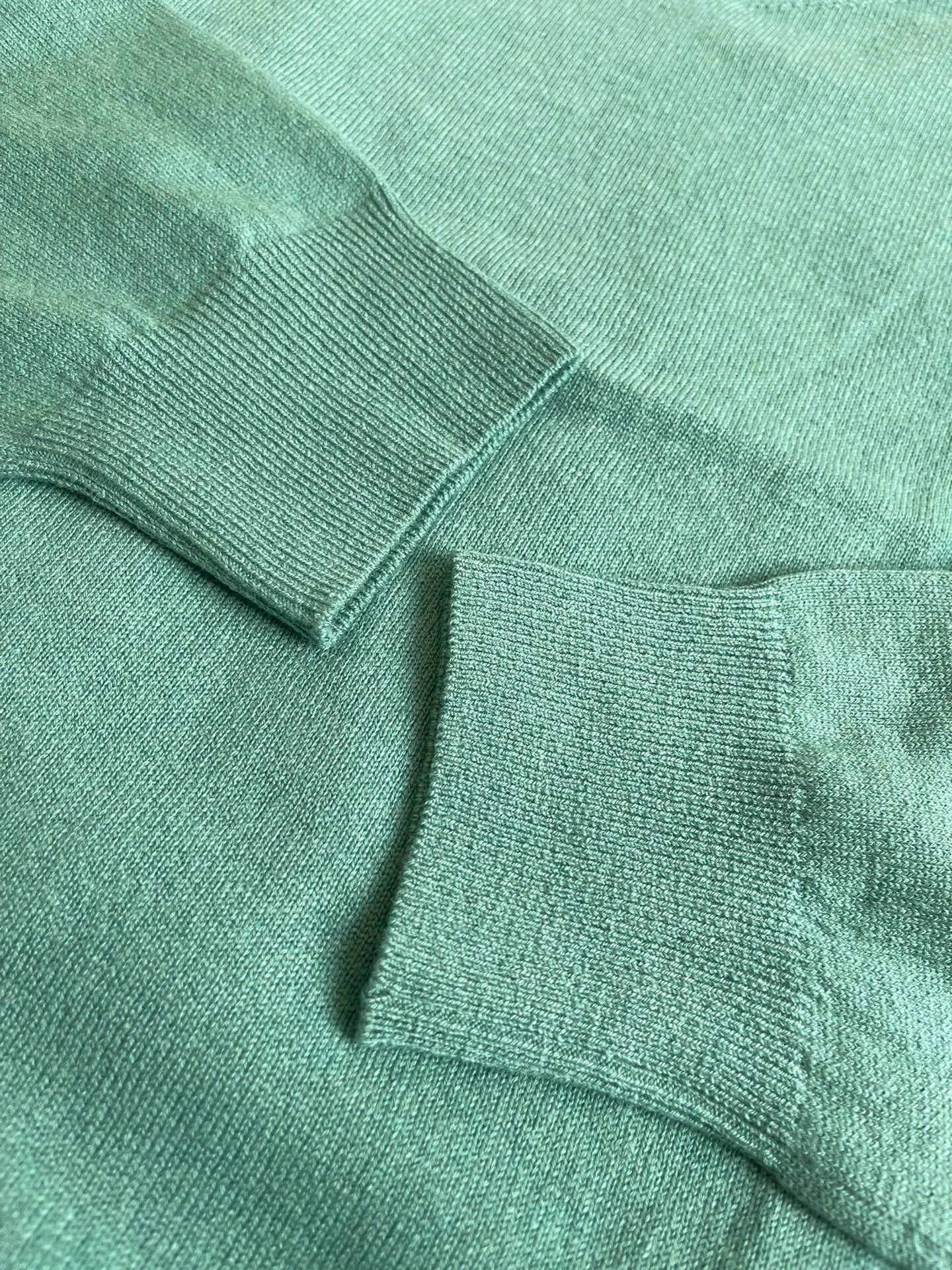 Visvim VISVIM 24AW Selmer V-Neck Cashmere Knit - Light Green Size US L / EU 52-54 / 3 - 5 Thumbnail