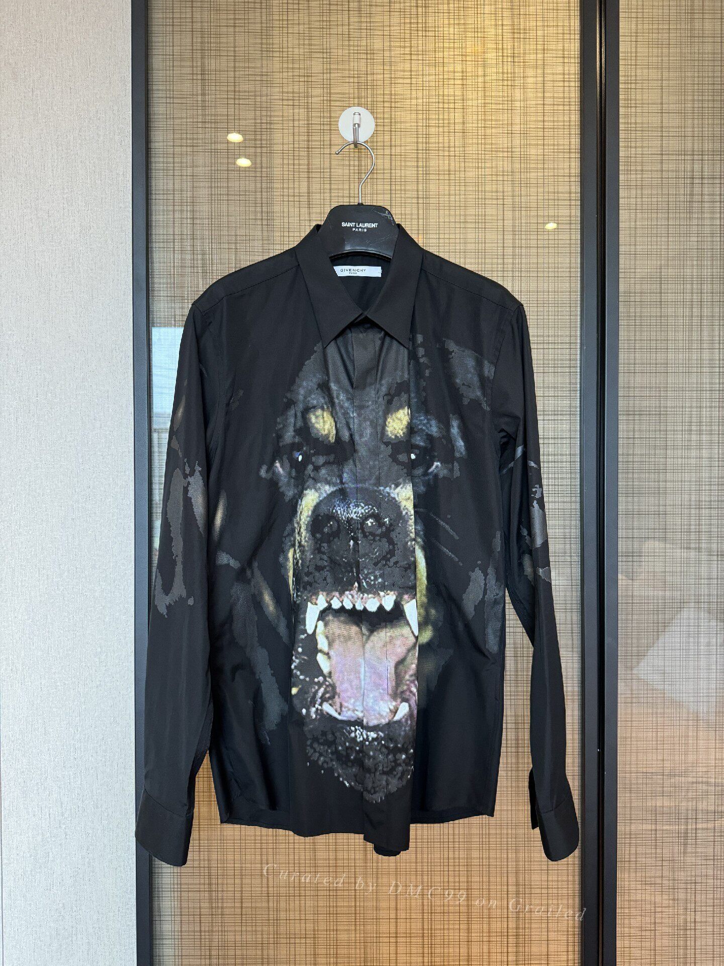 Givenchy Givenchy Dog Head Print Men's Shirt Size US XS / EU 42 / 0 - 1 Thumbnail