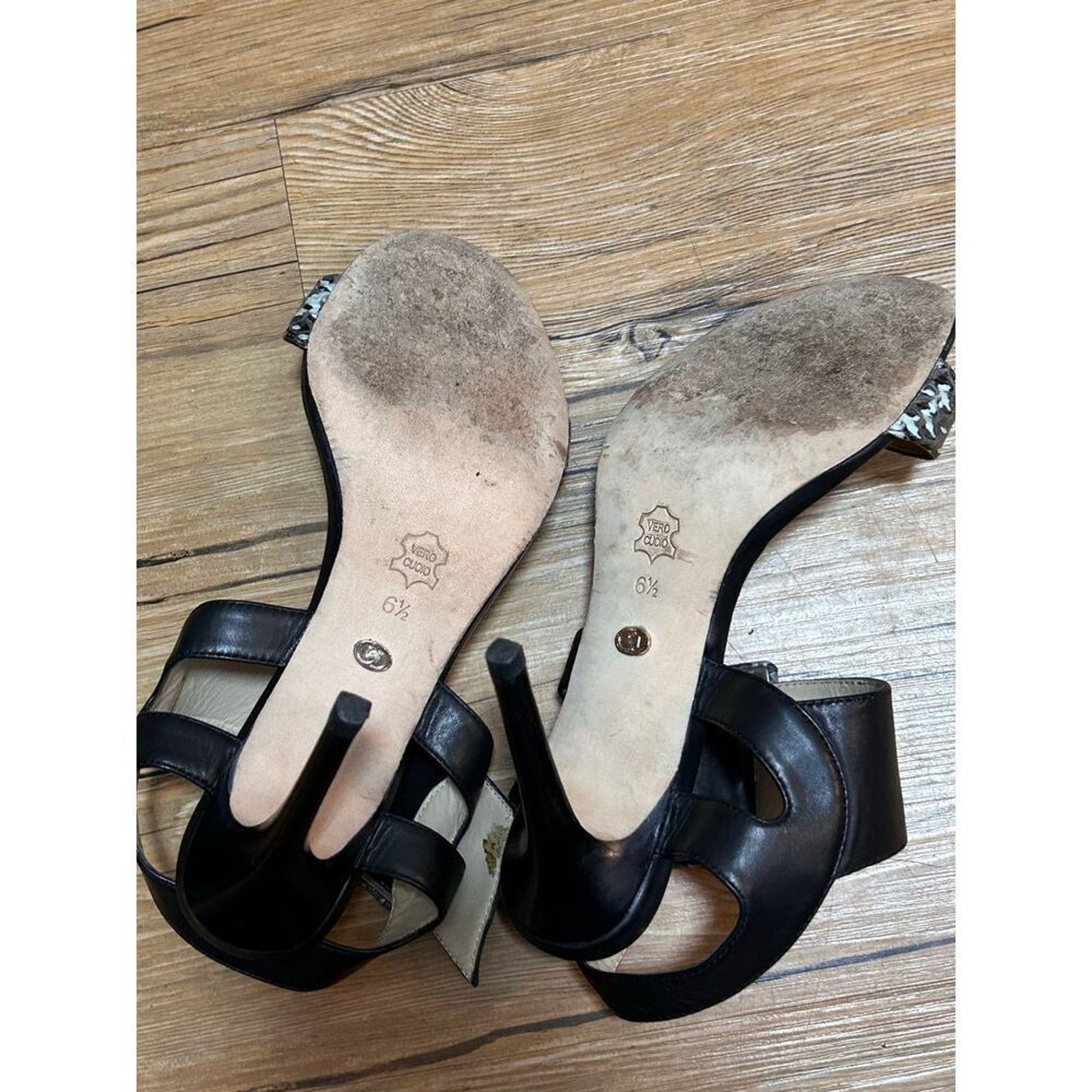 Charles Jourdan Preloved- Charles David- heeled sandal - 6.5 Size US 6.5 / IT 36.5 - 3 Thumbnail