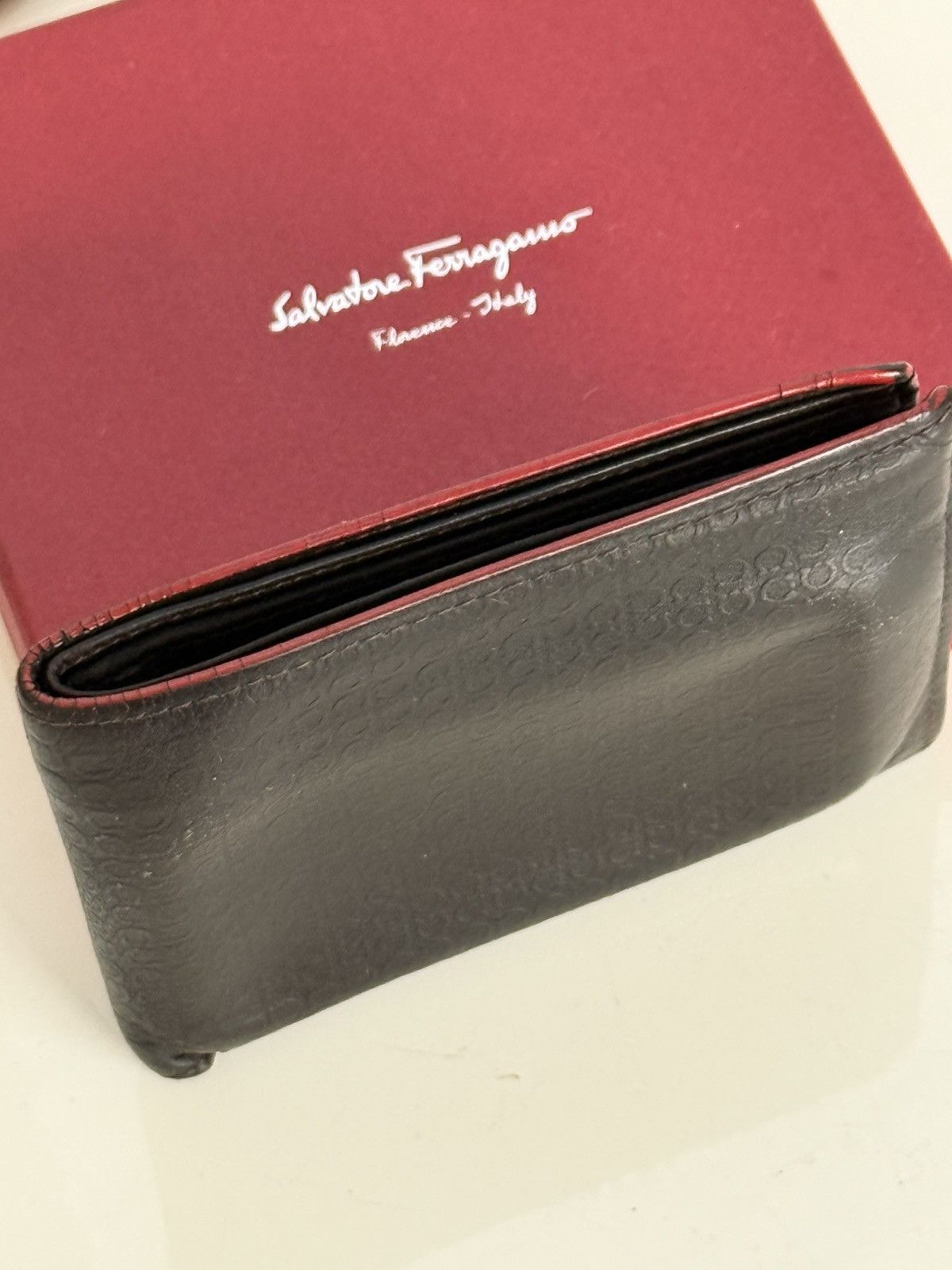 Salvatore Ferragamo Ferragamo Bi-Fold Leather Wallet Size ONE SIZE - 2 Thumbnail