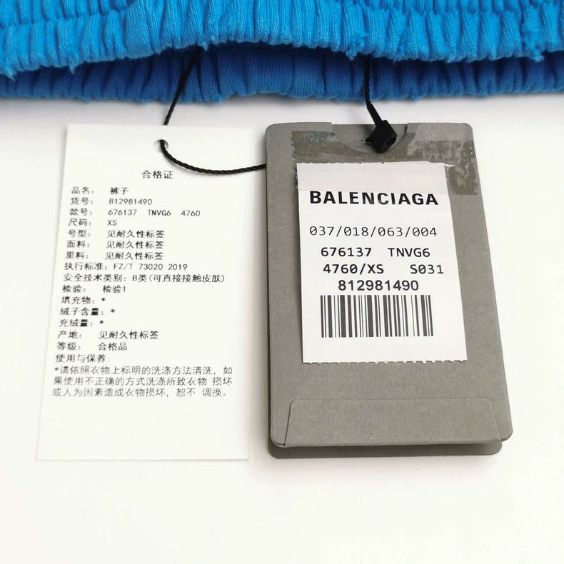 Balenciaga Balenciaga size XS Cotton Letter Logo Short Pants XS Size Size US 27 - 4 Thumbnail