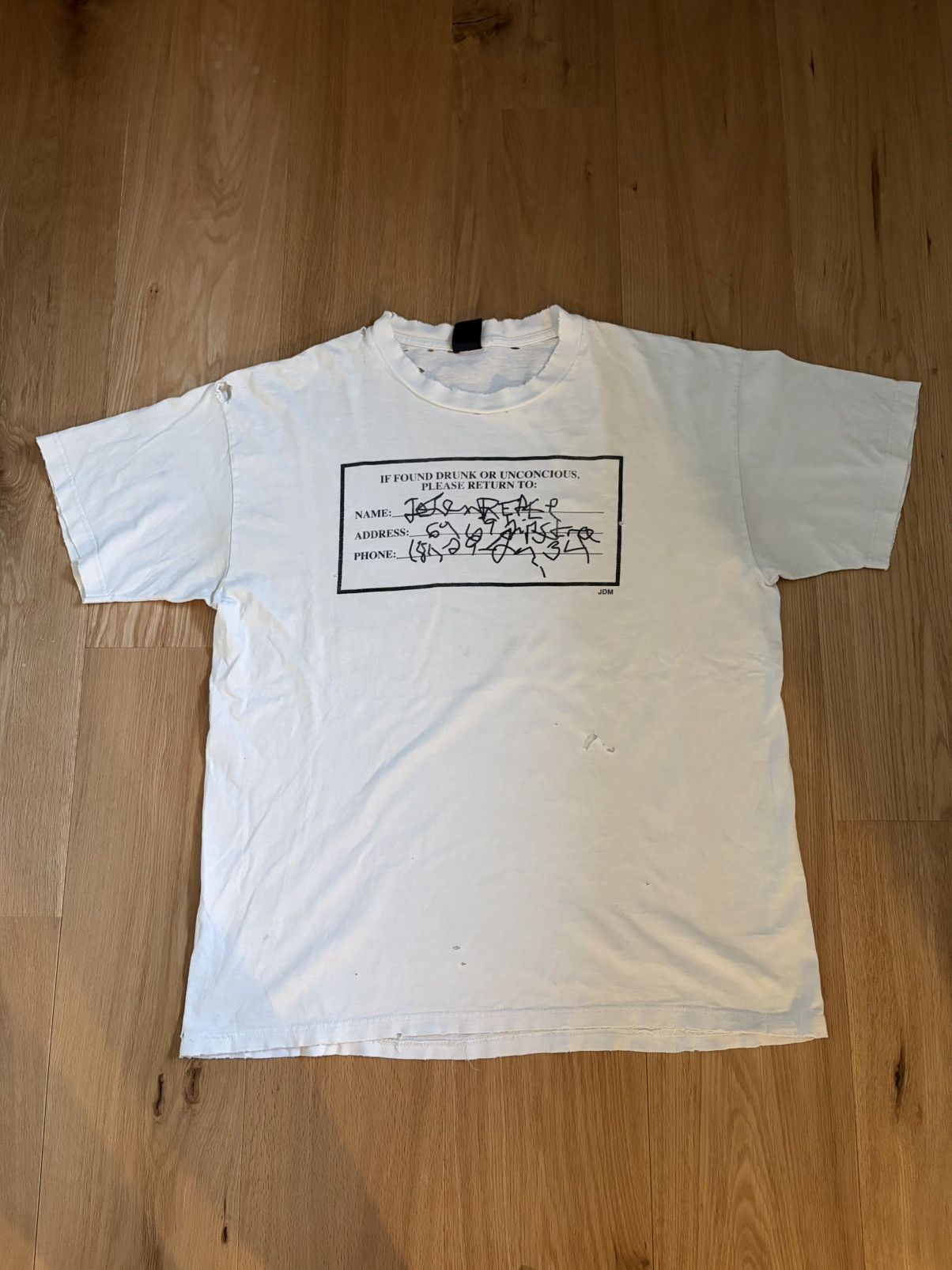 Vintage Vintage T-Shirt Tee| Boxy Oversize Fit | 90s / Y2K Style Size US XL / EU 56 / 4 - 2 Thumbnail