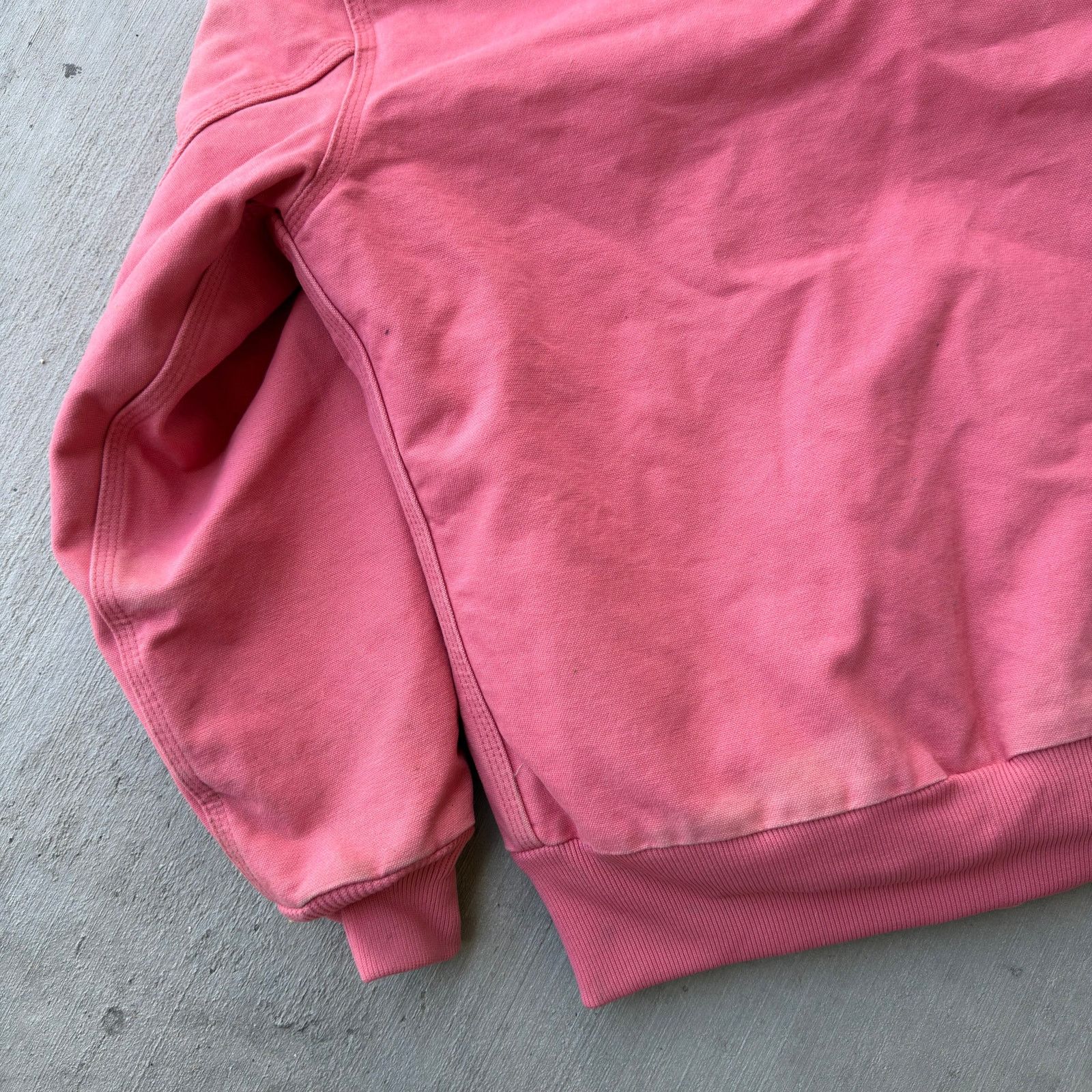 Carhartt × Vintage Carhartt WOMENS J130 pink hooded work wear jacket Size US M / EU 48-50 / 2 - 7 Thumbnail