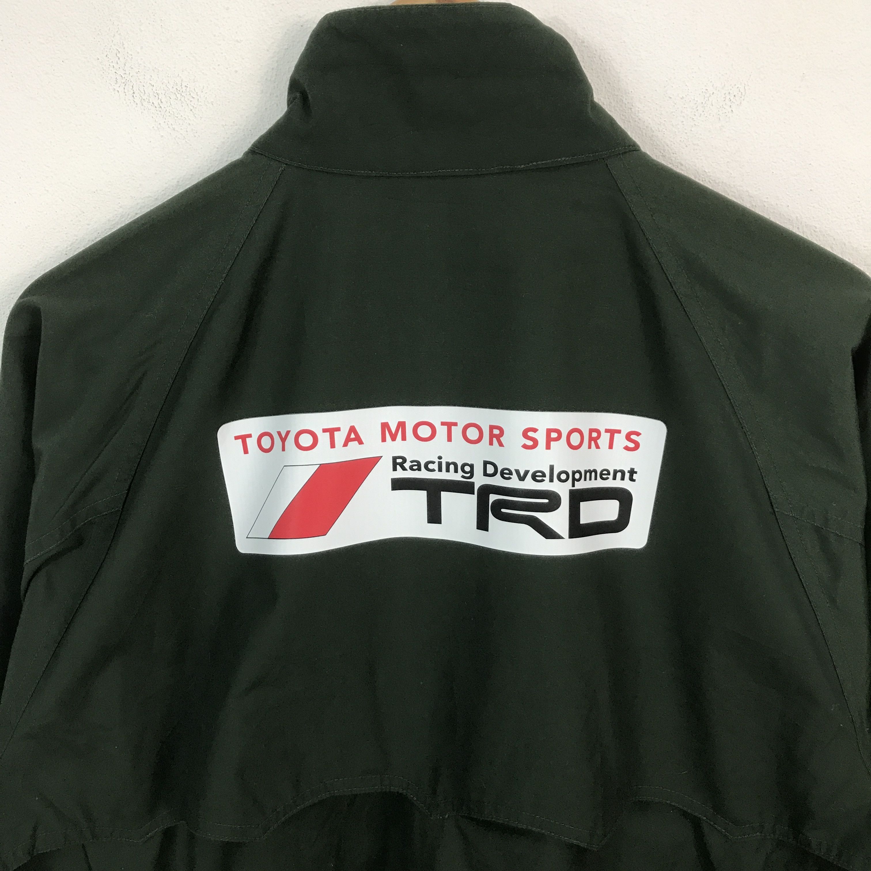 Japanese Brand Vtg toyota motorsports racing development trd jacket Size US L / EU 52-54 / 3 - 4 Thumbnail
