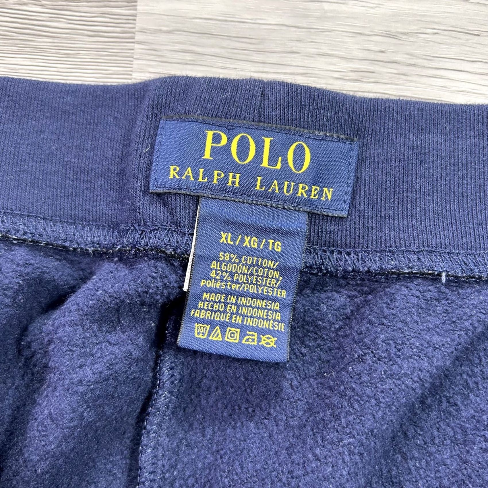Polo Ralph Lauren Polo Ralph Lauren Sweatpants Mens XL Blue Fleece Jogger Elastic Waist Pockets Size US XL / EU 56 / 4 - 5 Thumbnail