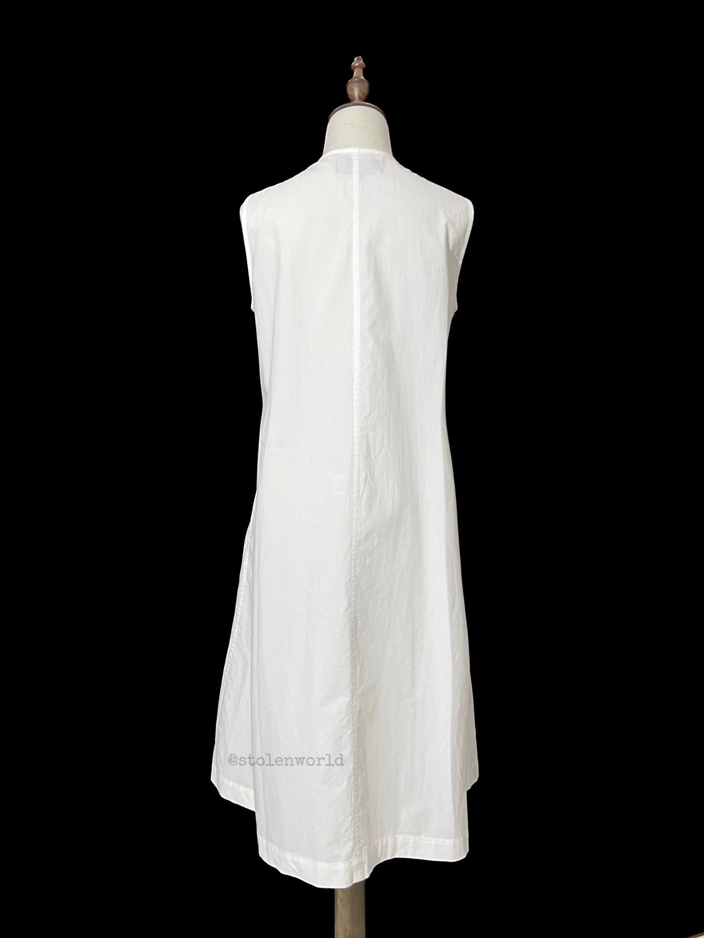 Comme des Garcons Comme des Garçons White Irregular Pleated Lace Dress Size S Size S / US 4 / IT 40 - 8 Thumbnail