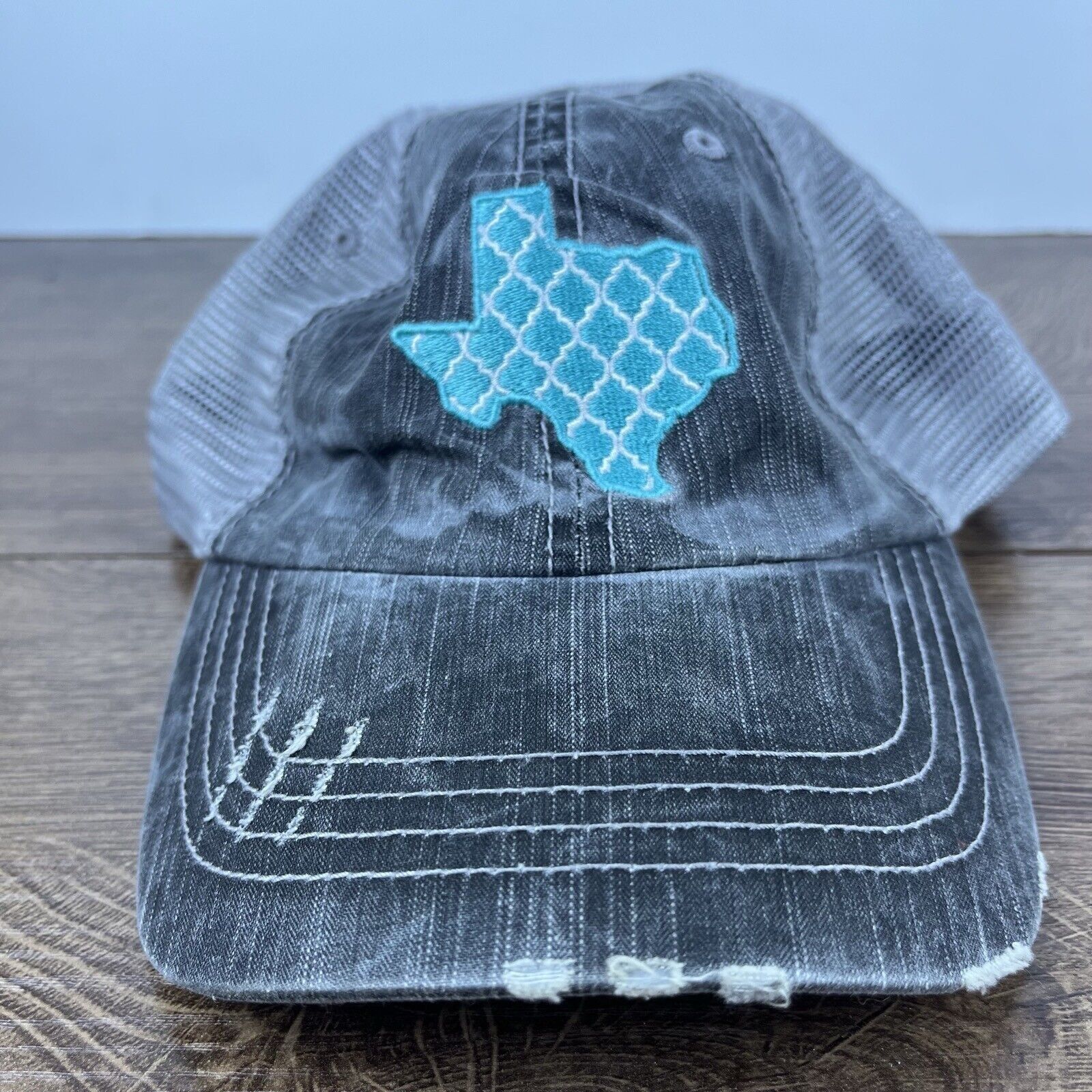 Other Texas Hat Texas State Shape Hat Gray Adjustable Hat Gray Adu Size ONE SIZE - 1 Thumbnail