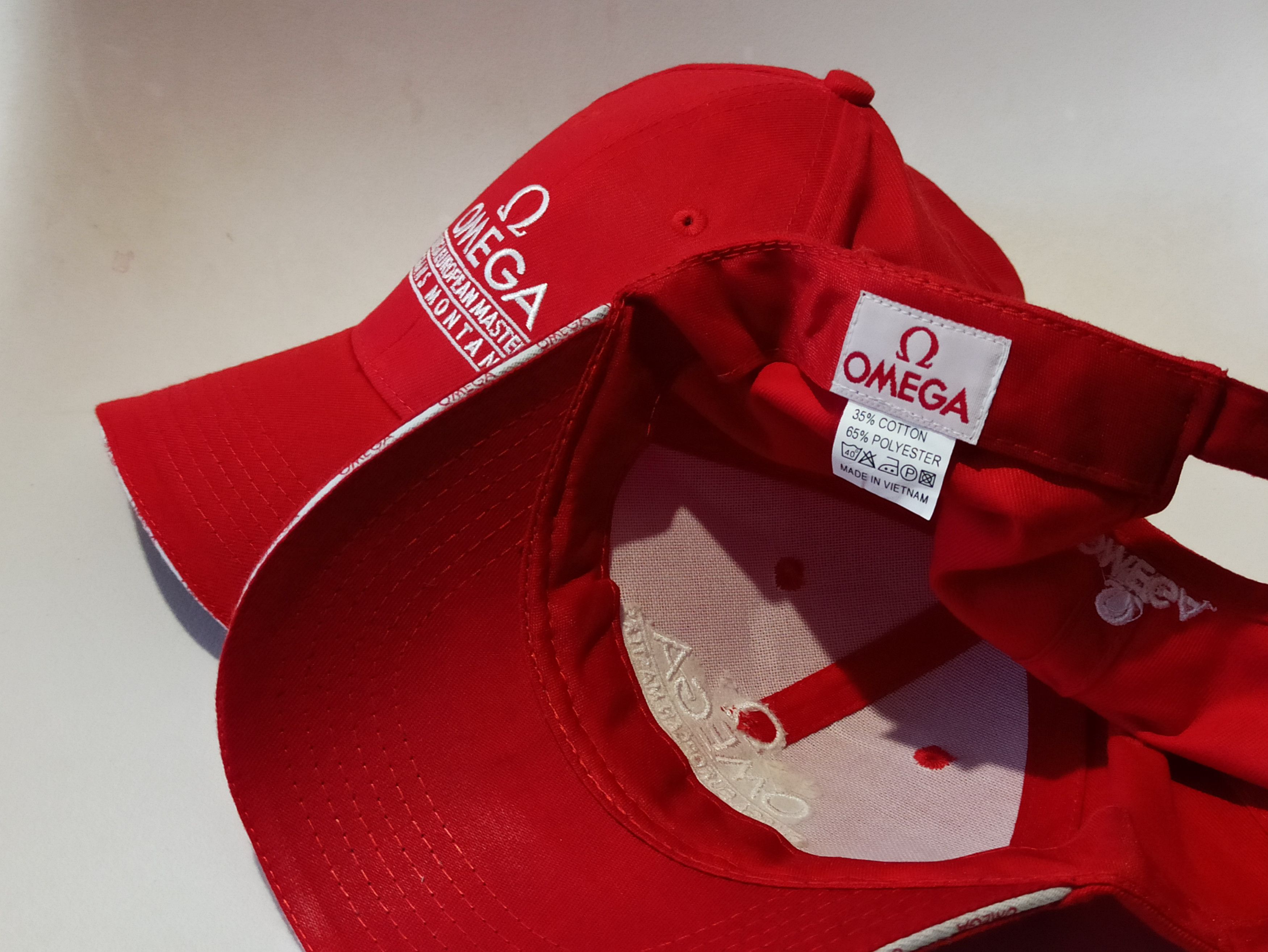 Omega Omega European Masters Baseball Cap Size ONE SIZE - 6 Thumbnail