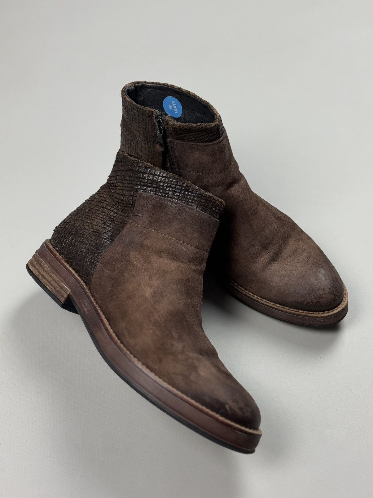 Other Mjus Ladies Avant-garde Ankle Zip Boots Shoes Size 39 / US 9 Size US 9 / IT 39 - 9 Thumbnail