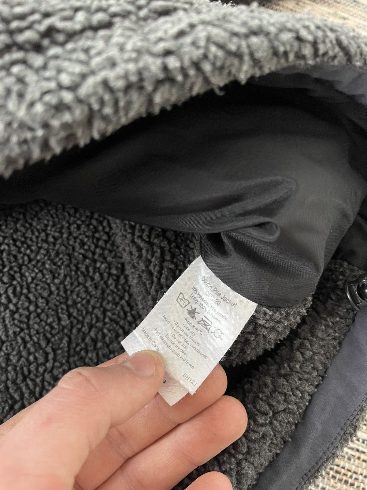 Rab Vintage Outdoor Rab Heavy Teddy Grey Fleece Jacket Y2K Size US XL / EU 56 / 4 - 18 Thumbnail